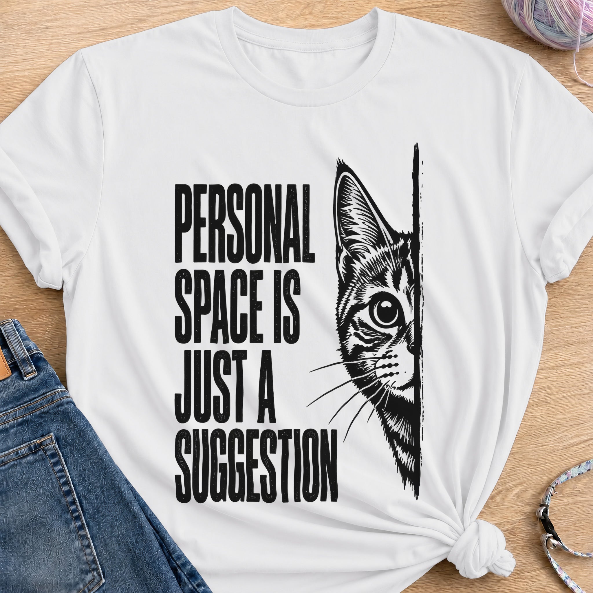 Personal Space T-Shirt — White