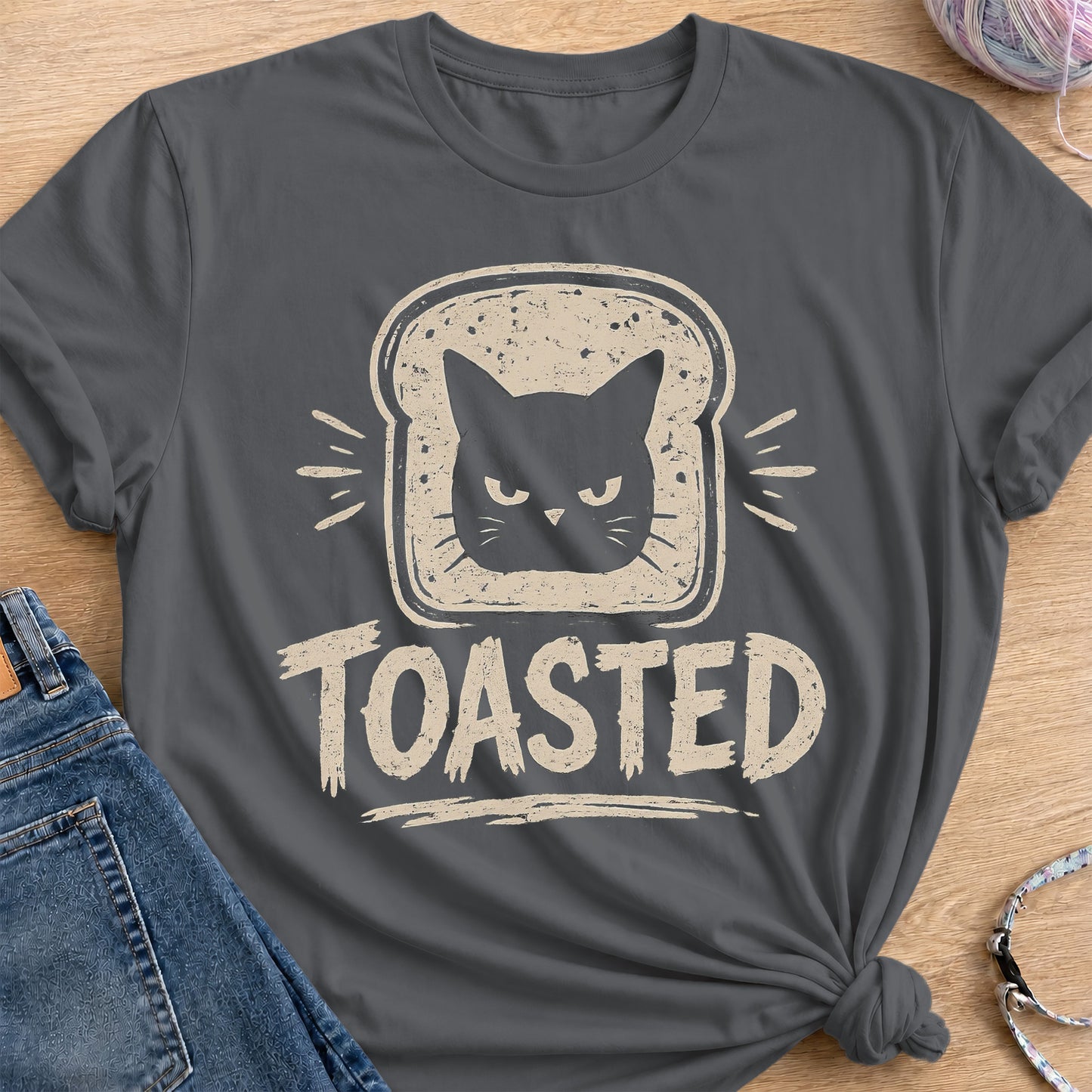 Toasted T-Shirt — Charcoal