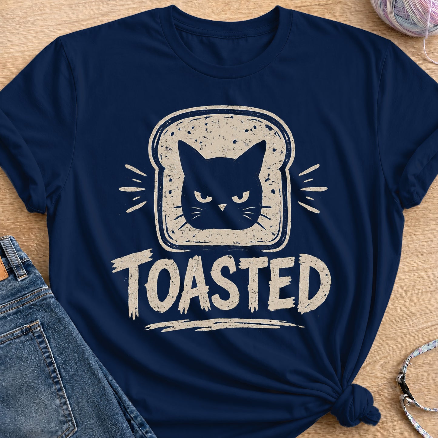 Toasted T-Shirt — Navy