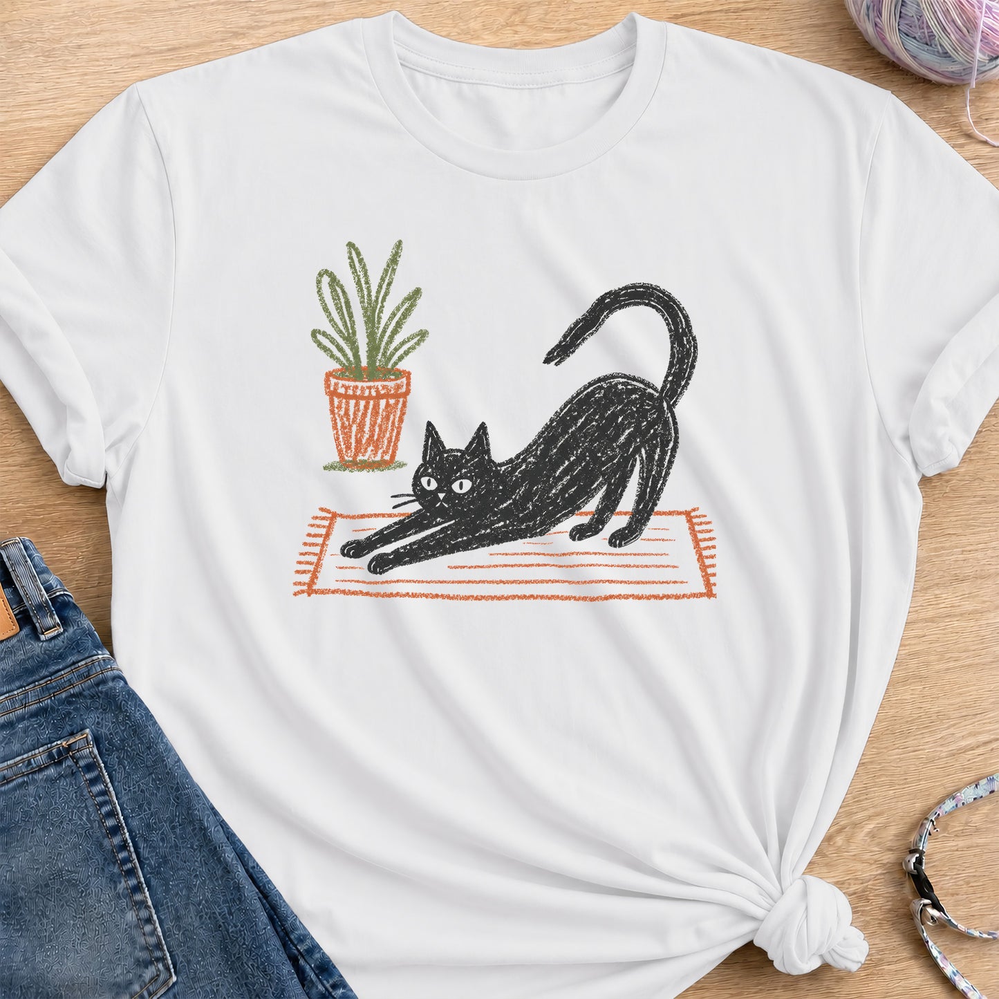 Stretching T-Shirt — White
