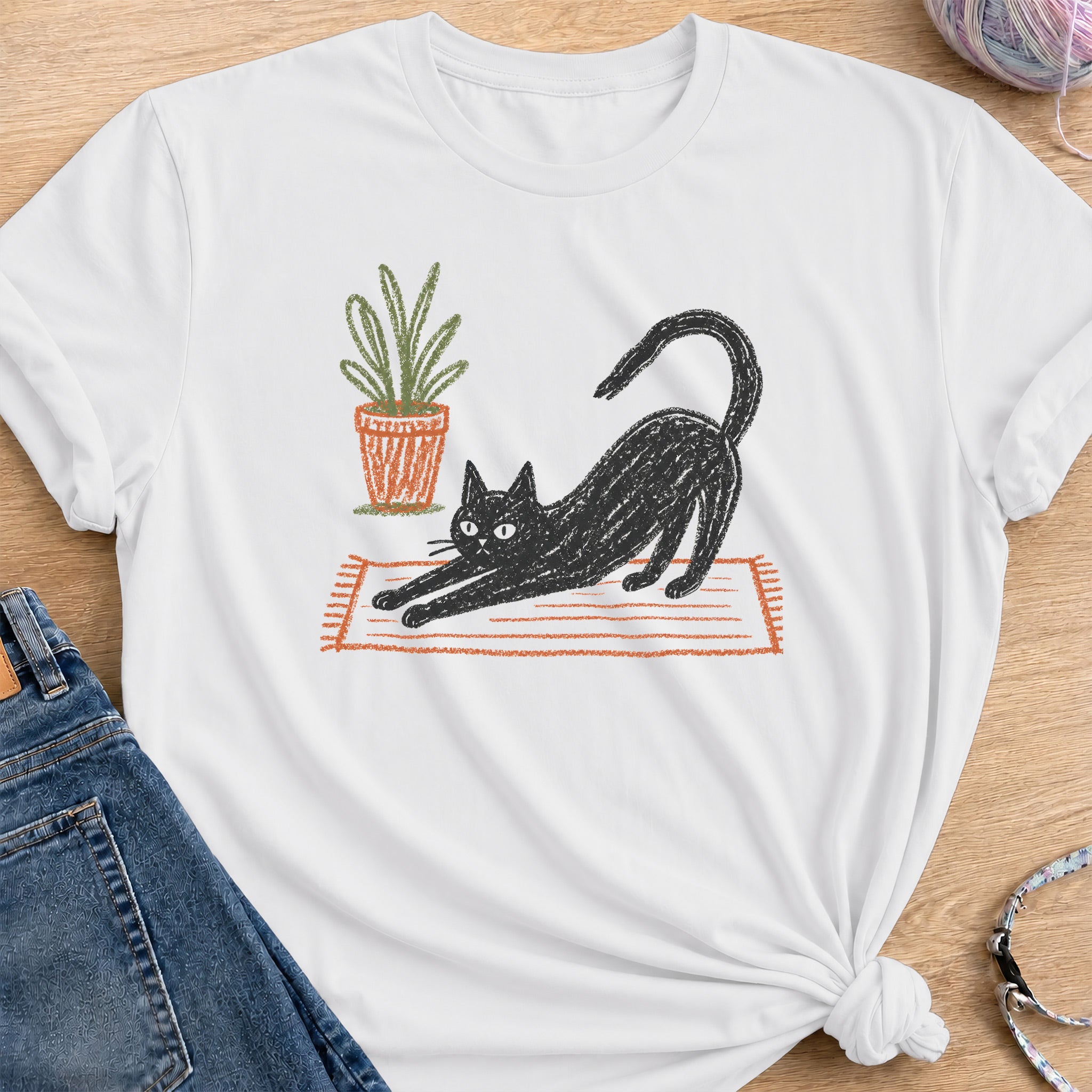 Stretching T-Shirt — White