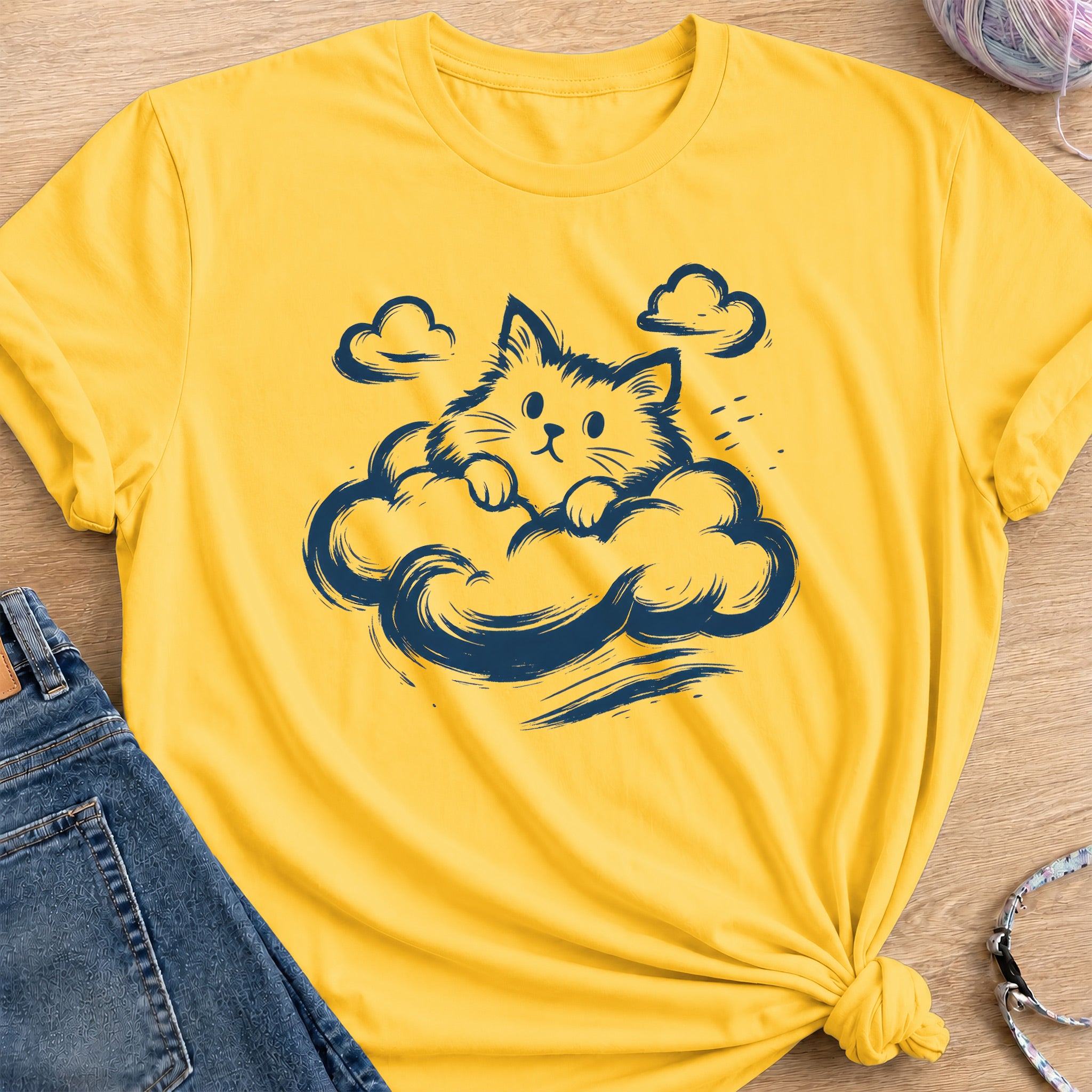 Clouds T-Shirt — Daisy