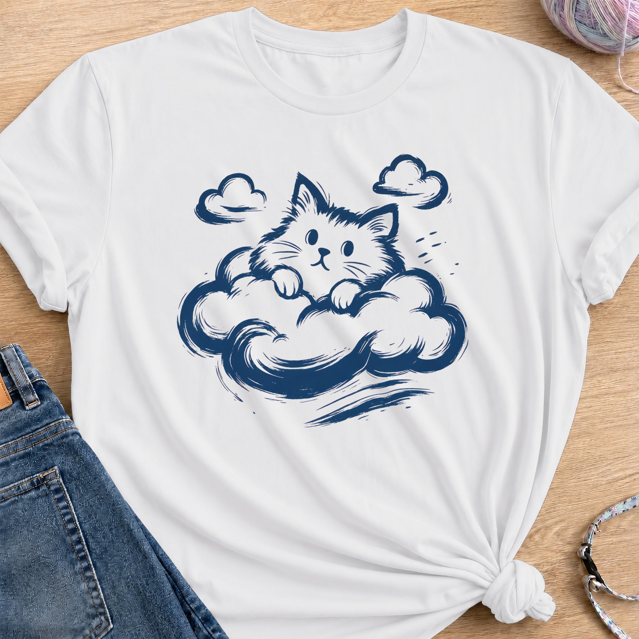 Clouds T-Shirt — White