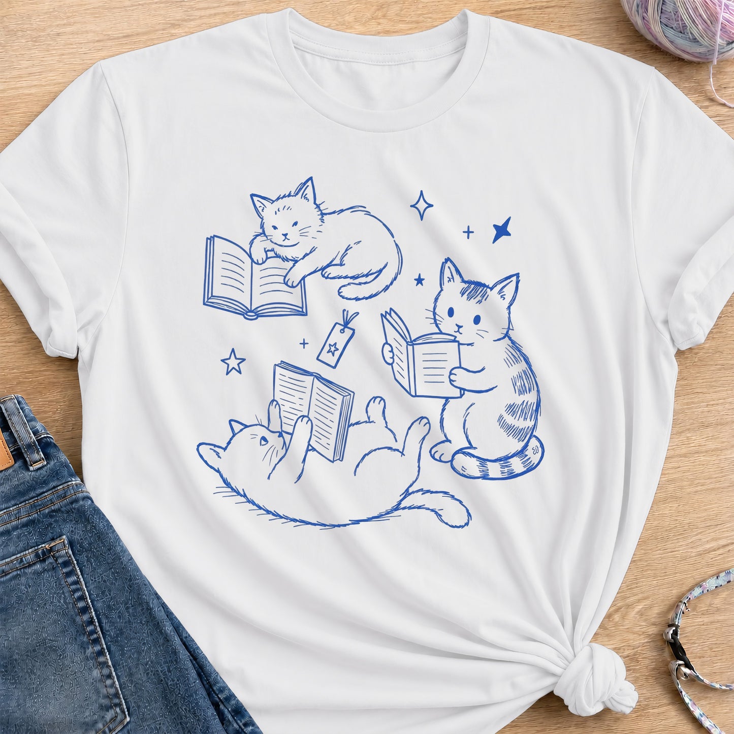 Reading T-Shirt — White