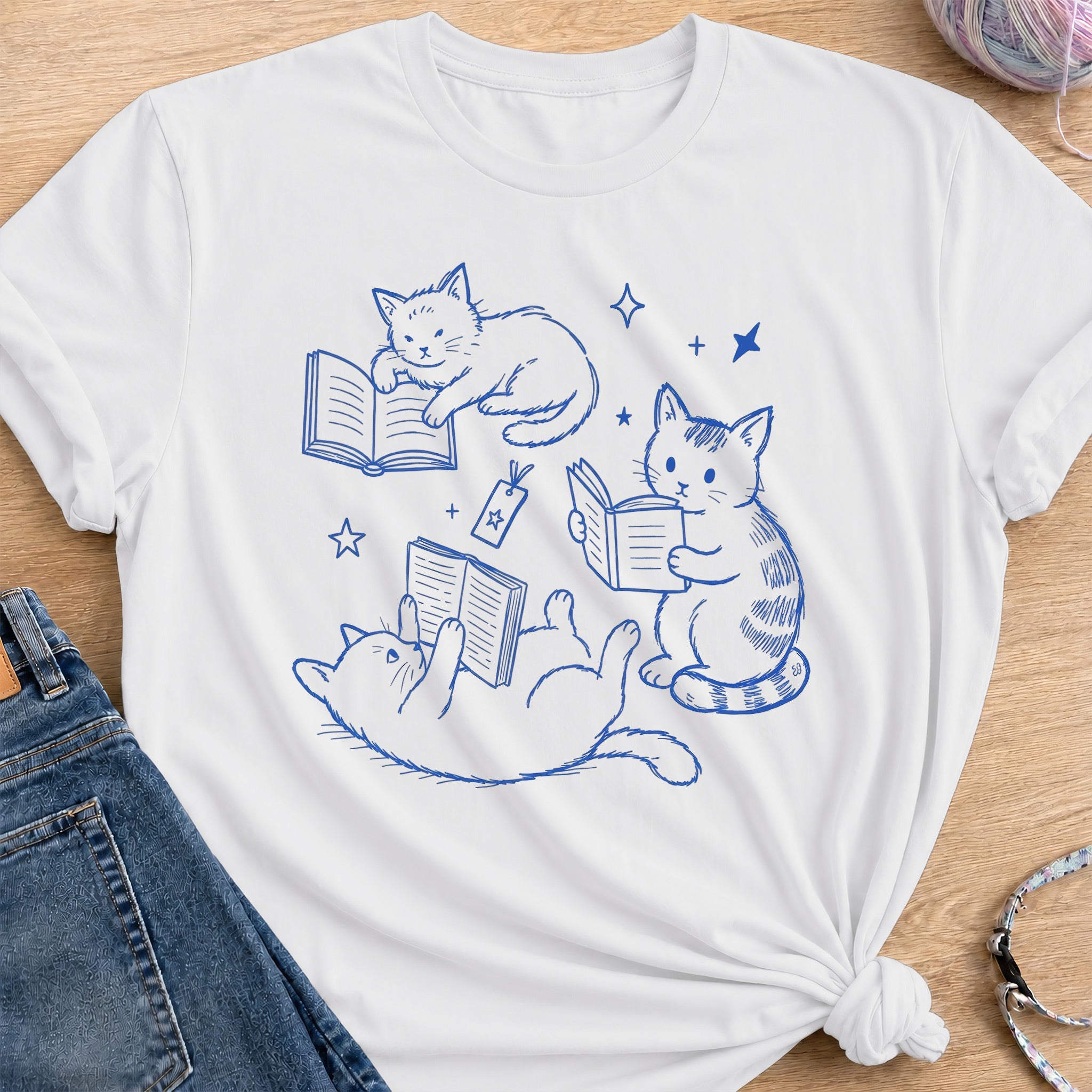Reading T-Shirt — White