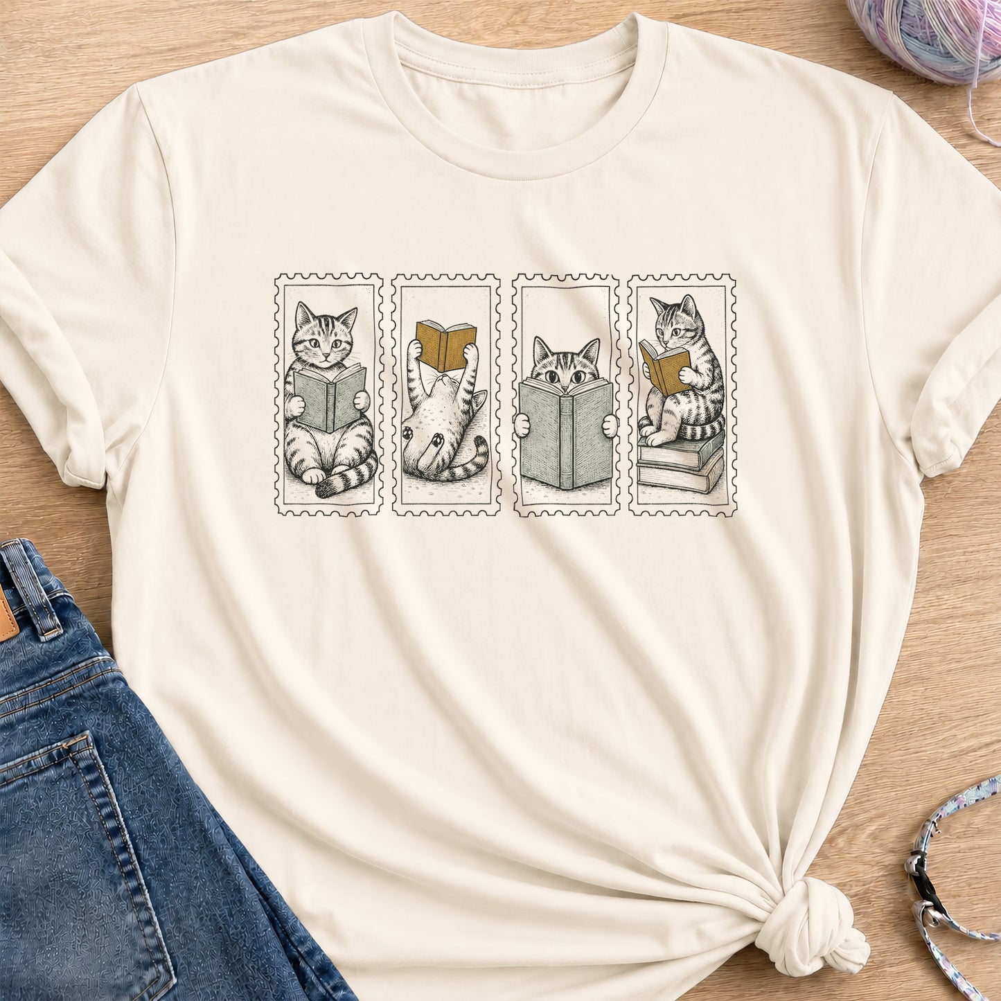 Story Time T-Shirt — Natural