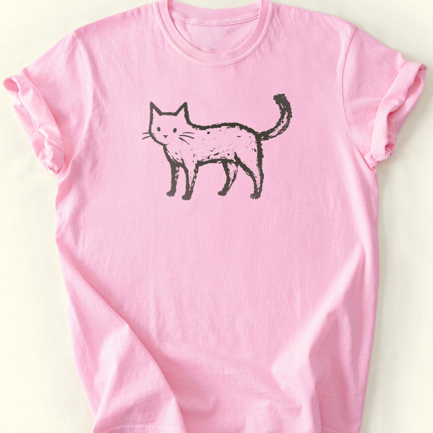 Cat T-Shirt — Blossom