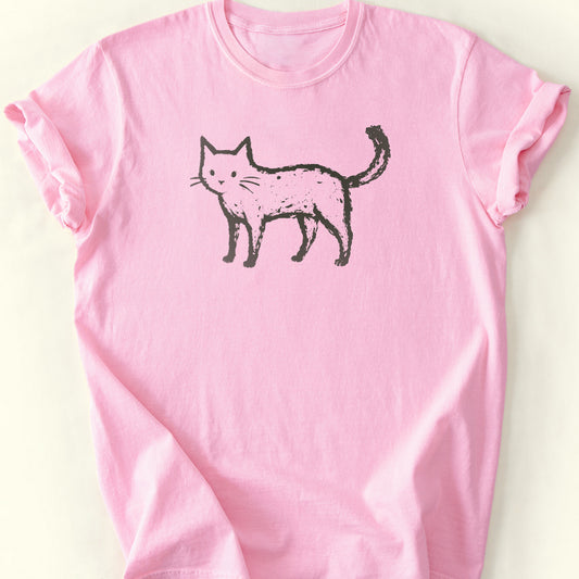 Cat T-Shirt — Blossom