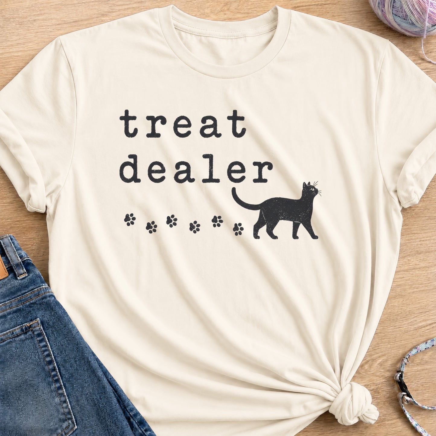Treat Dealer T-Shirt — Natural