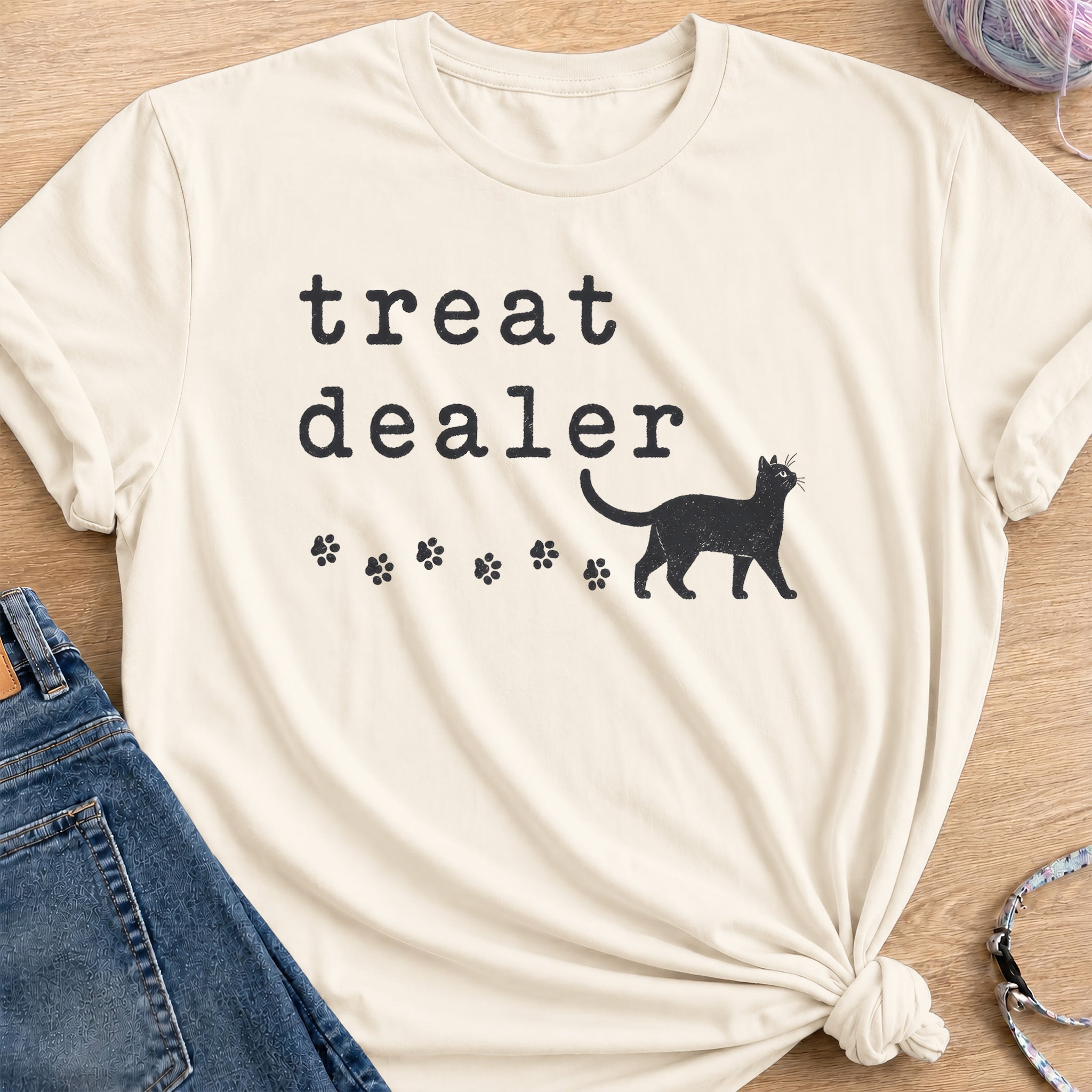 Treat Dealer T-Shirt — Natural