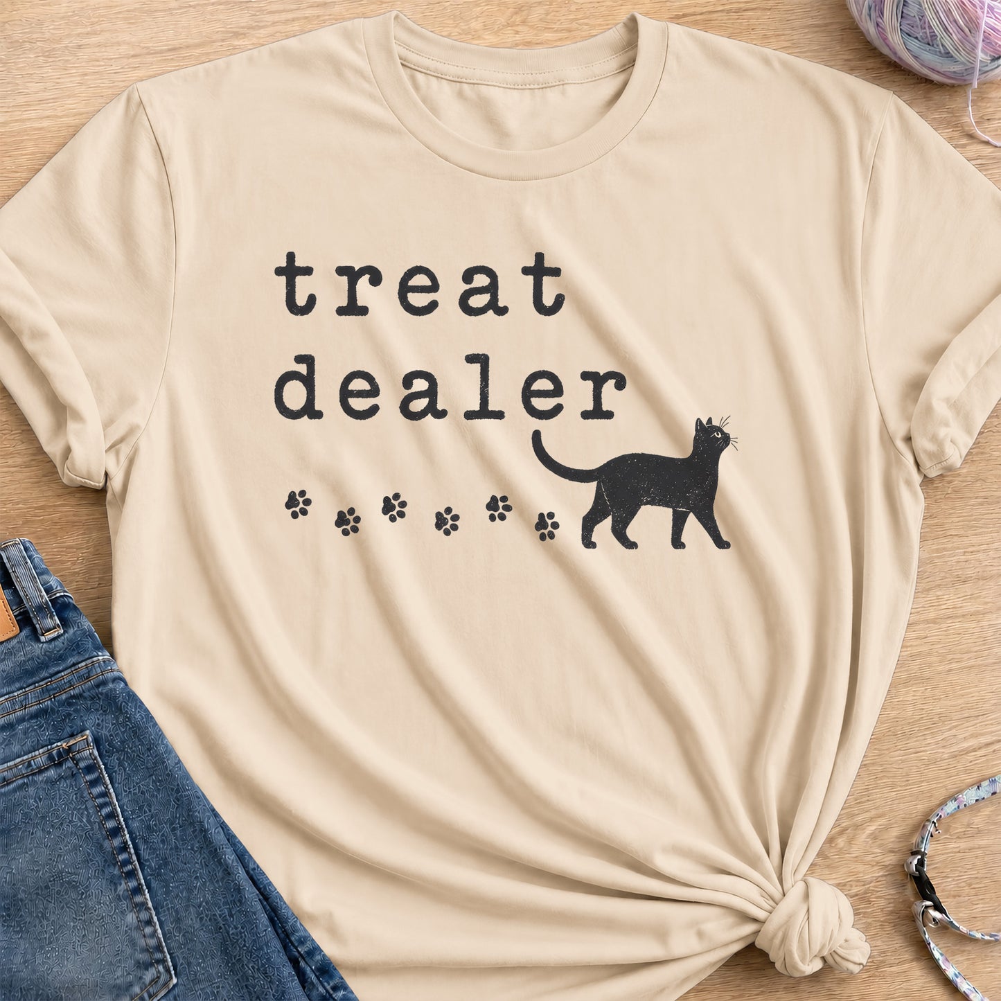 Treat Dealer T-Shirt — Sand