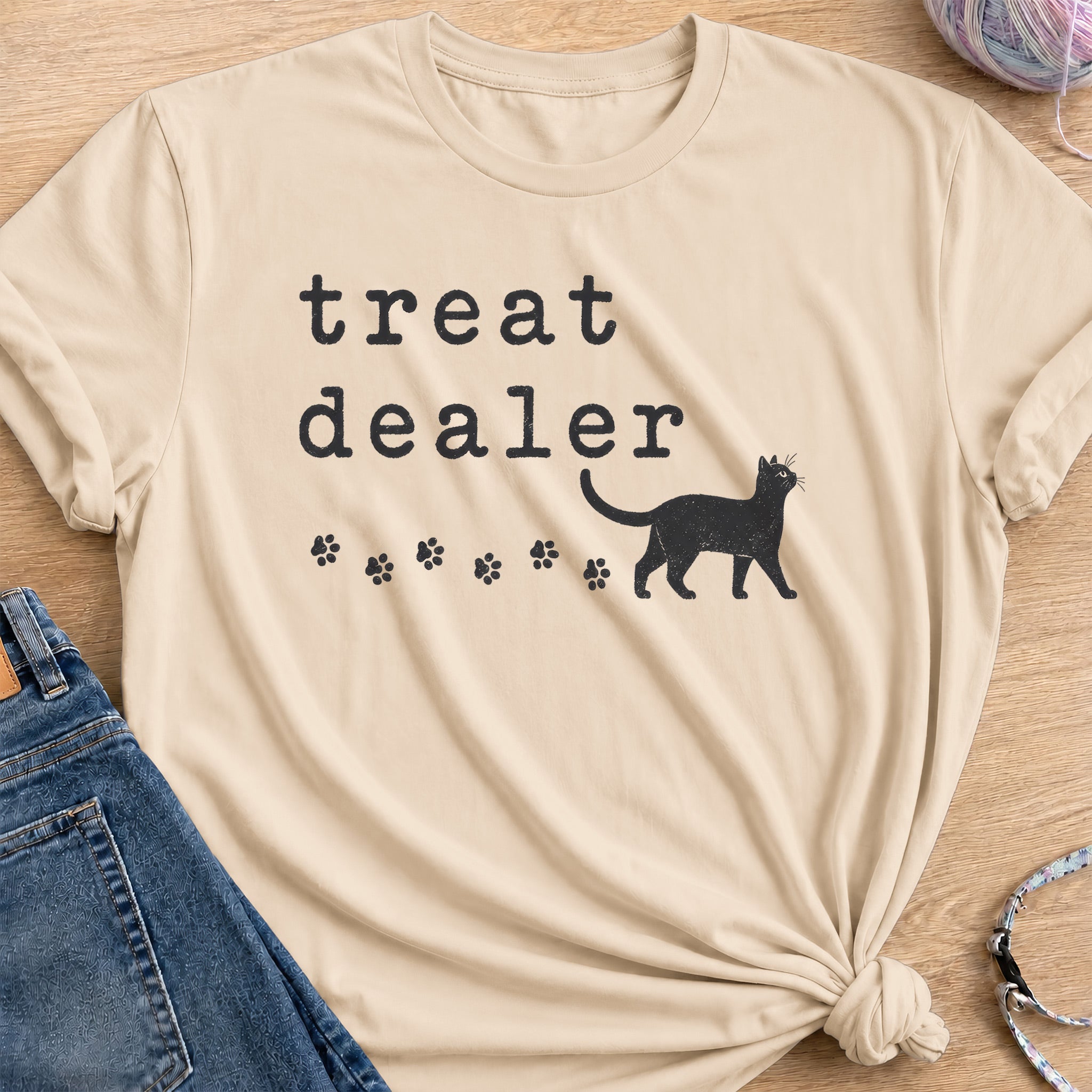Treat Dealer T-Shirt — Sand