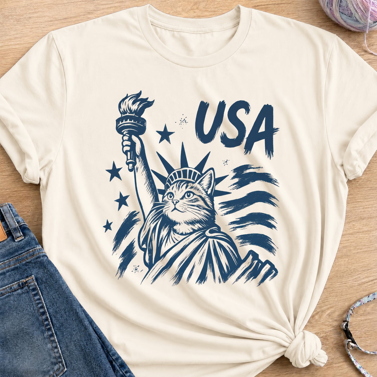 Liberty T-Shirt — Natural