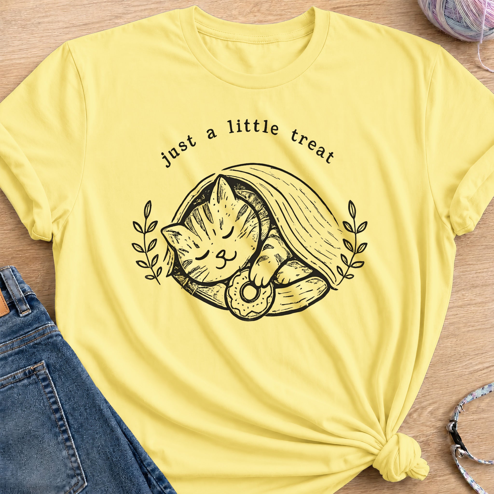 Little Treat T-Shirt — Cornsilk