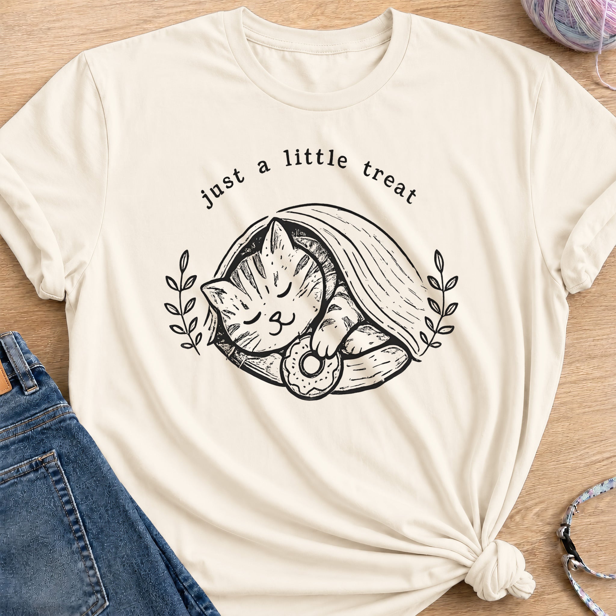 Little Treat T-Shirt — Natural
