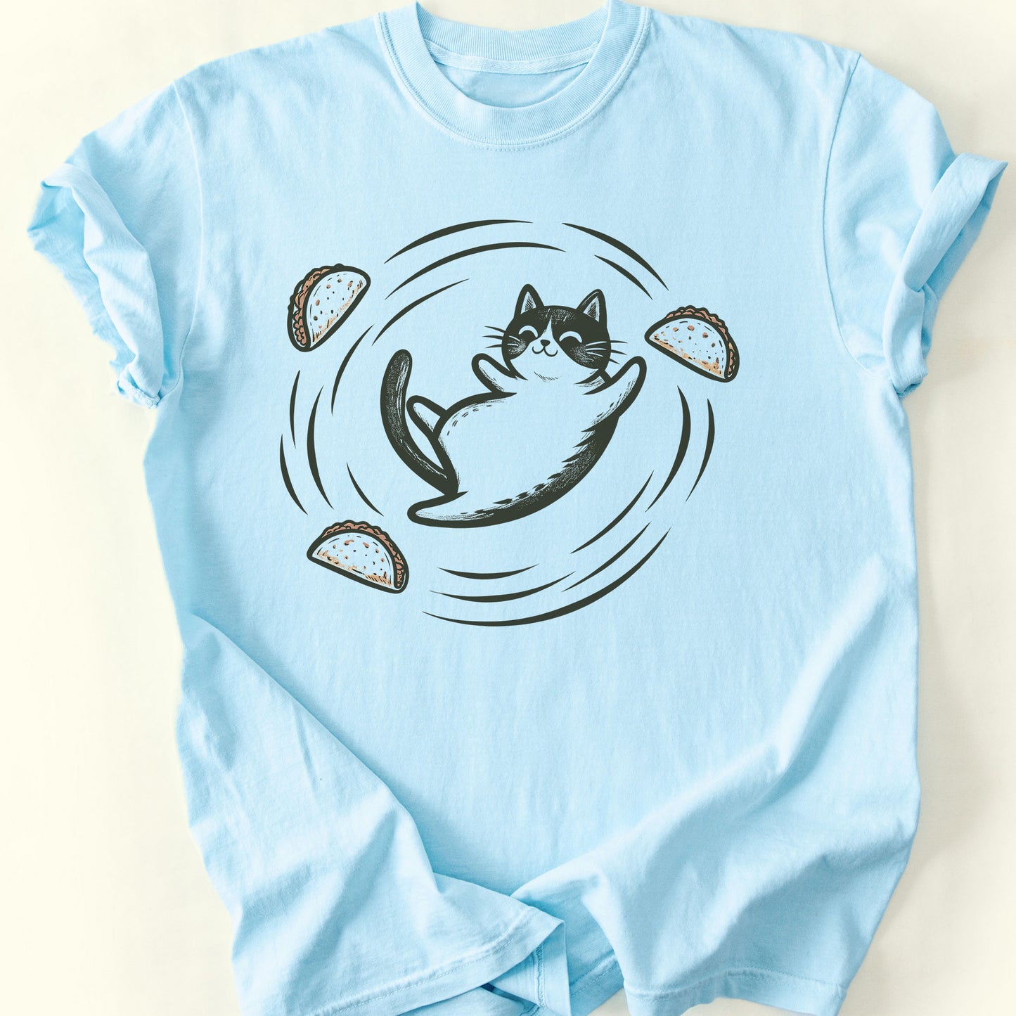 Taco Joy T-Shirt — Chambray