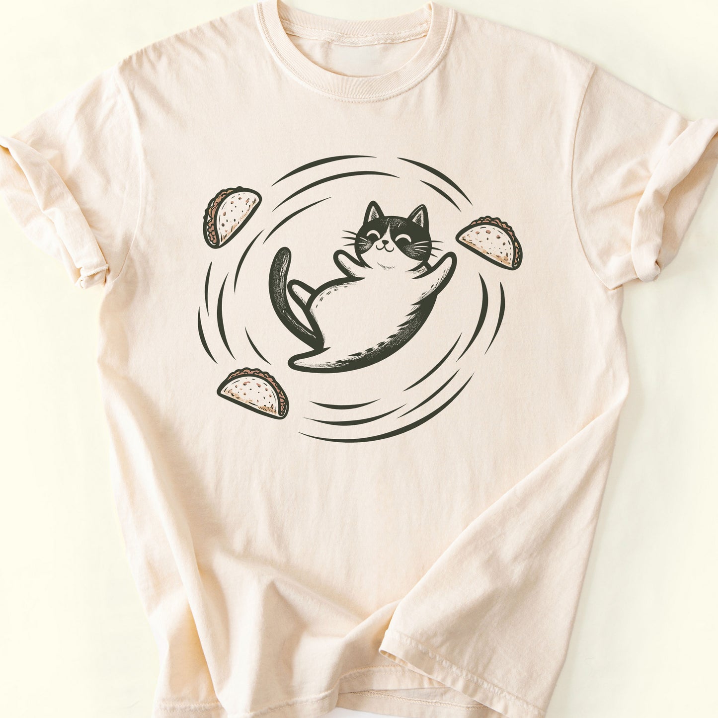 Taco Joy T-Shirt — Ivory