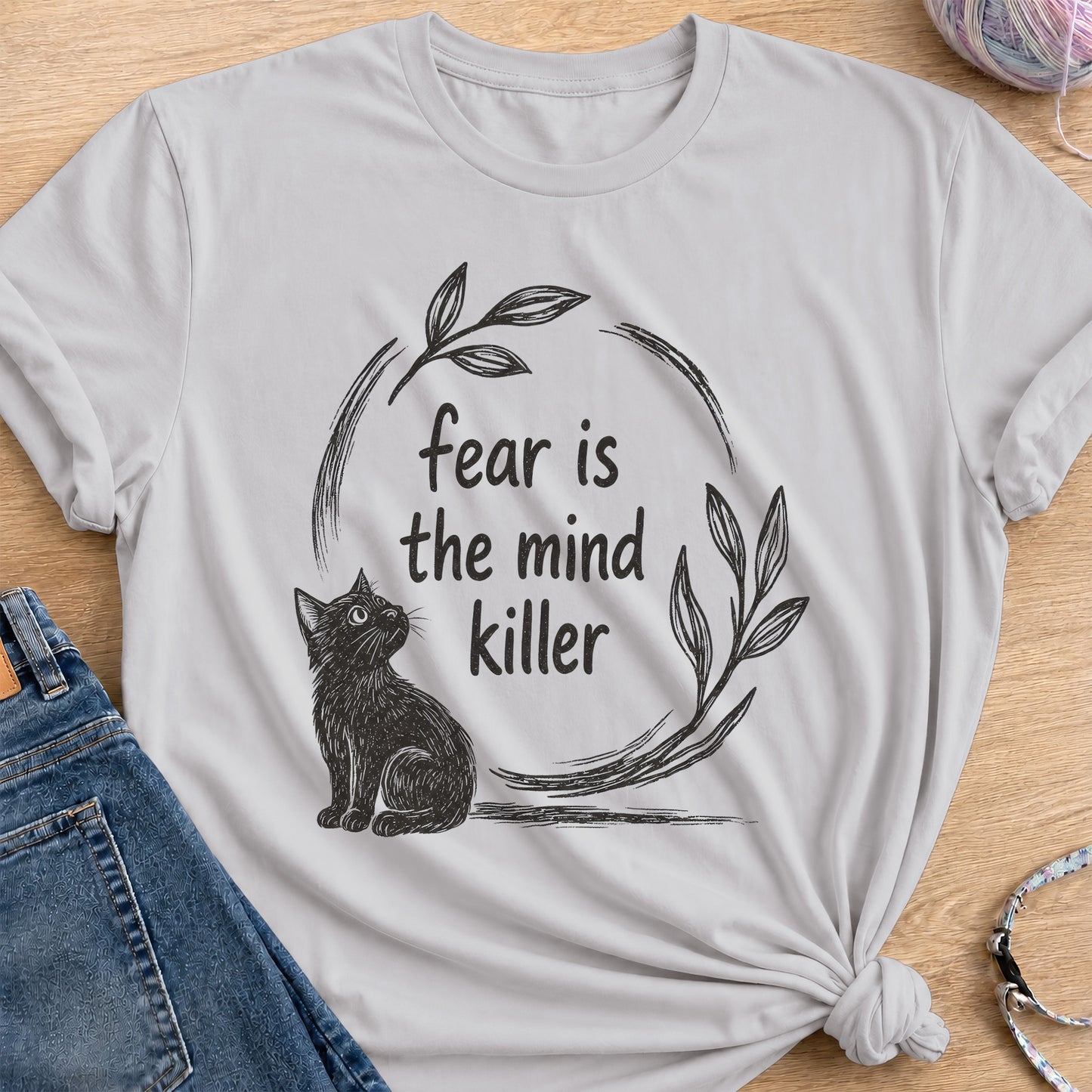 Mind Killer T-Shirt — Ice Grey