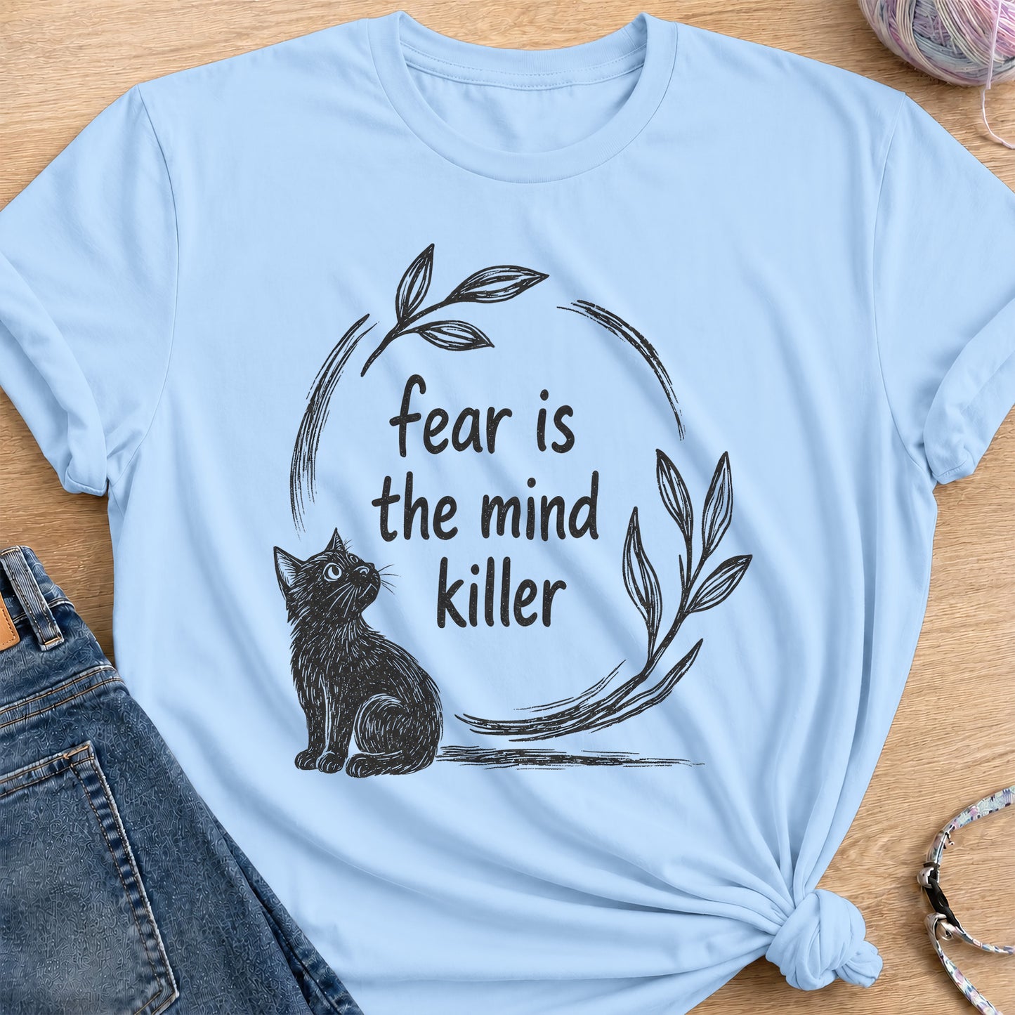 Mind Killer T-Shirt — Light Blue