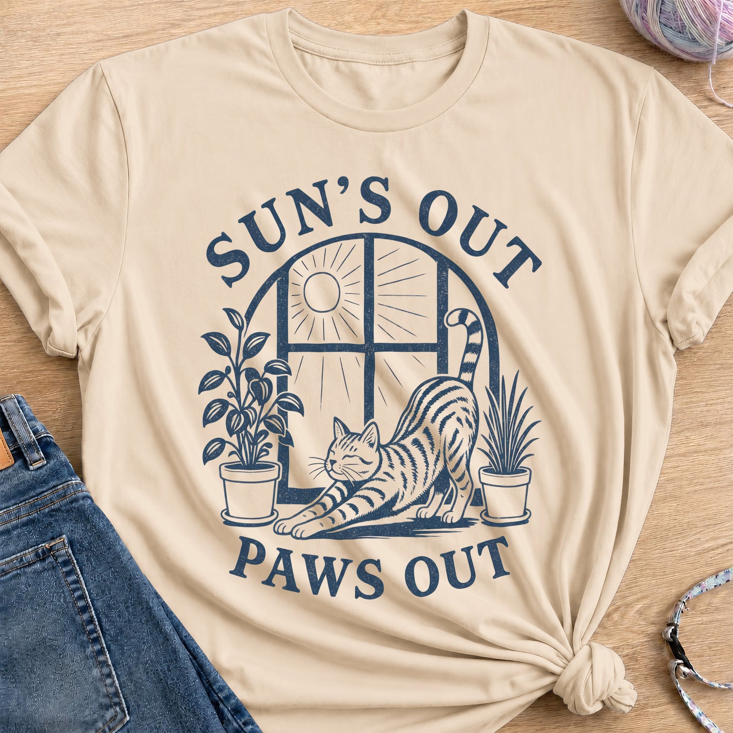 Sunshine T-Shirt — Sand