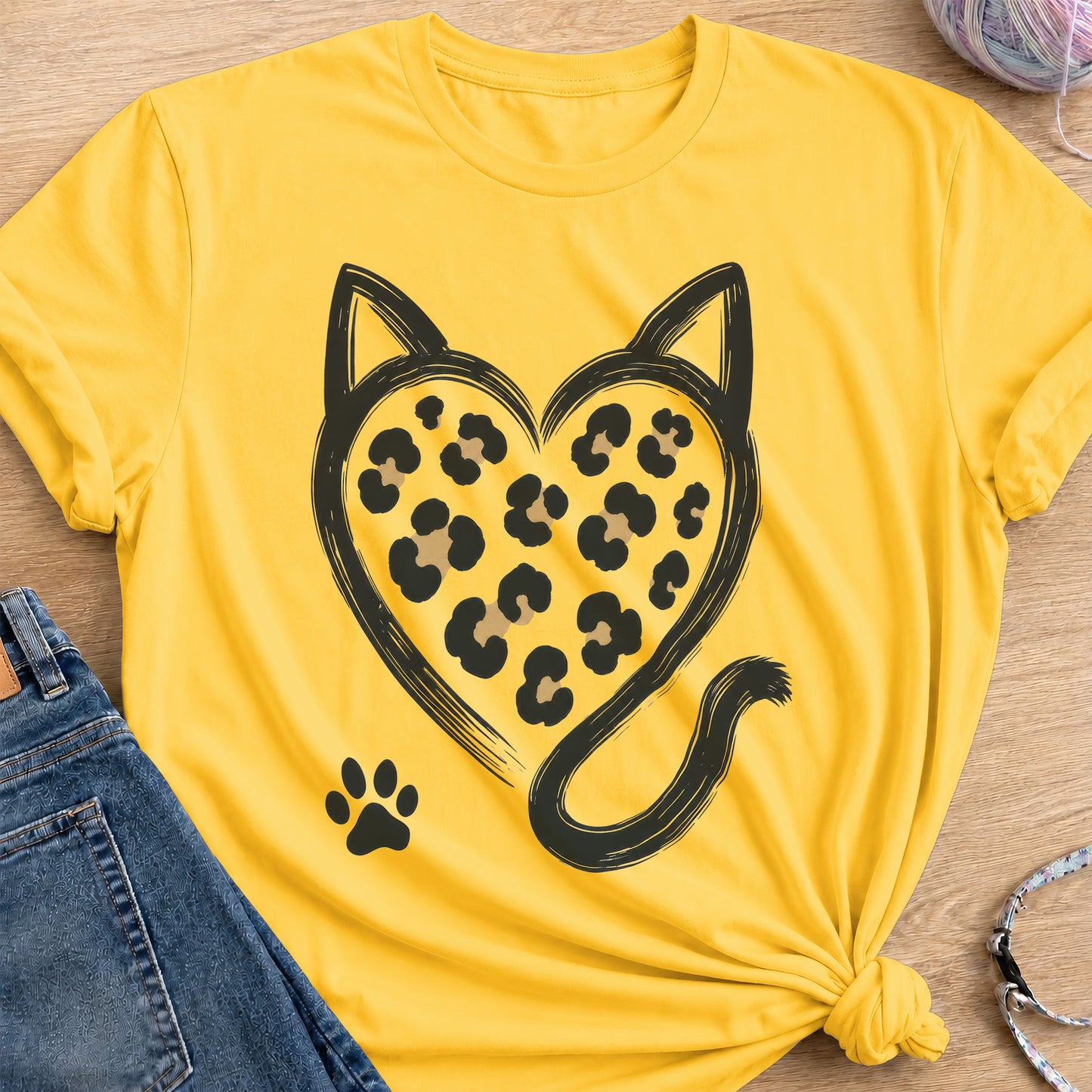 Leopard T-Shirt — Daisy
