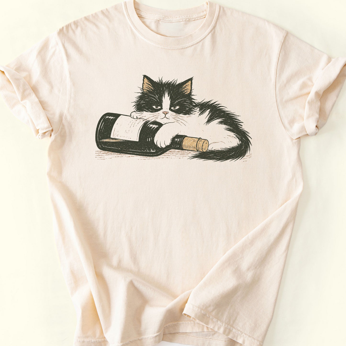 Bottle Buddy T-Shirt — Ivory