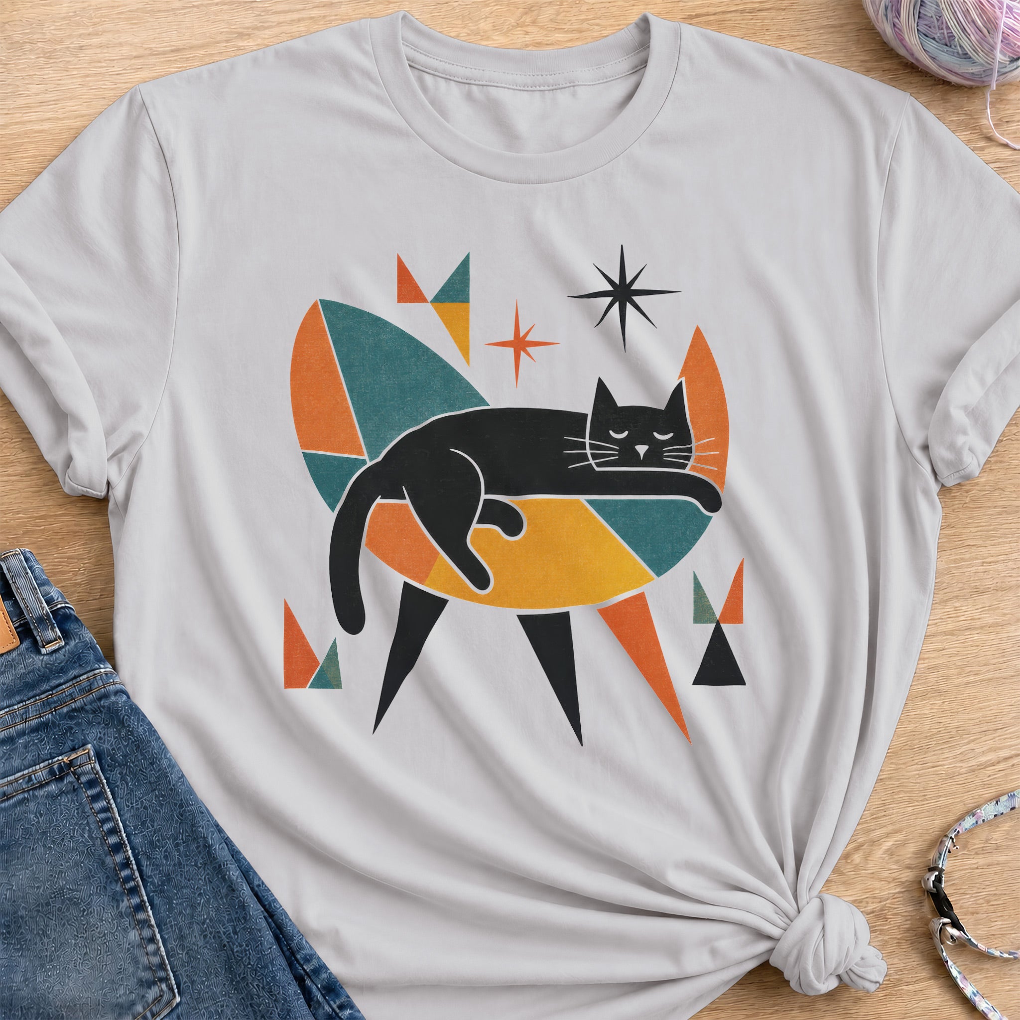 Lounging T-Shirt — Ice Grey