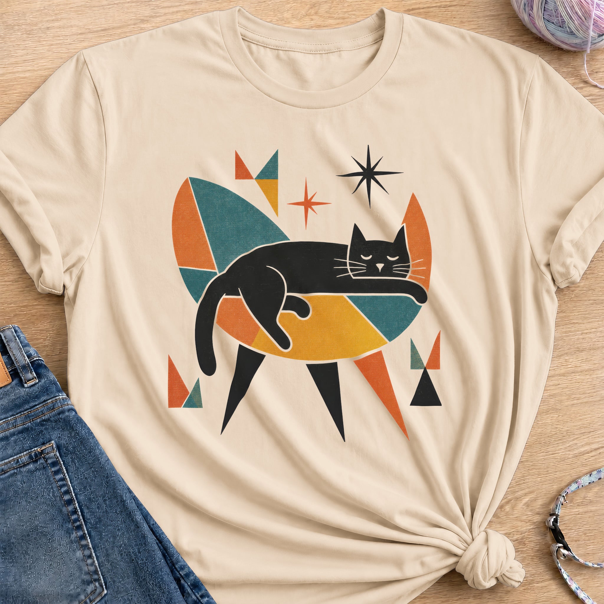Lounging T-Shirt — Sand