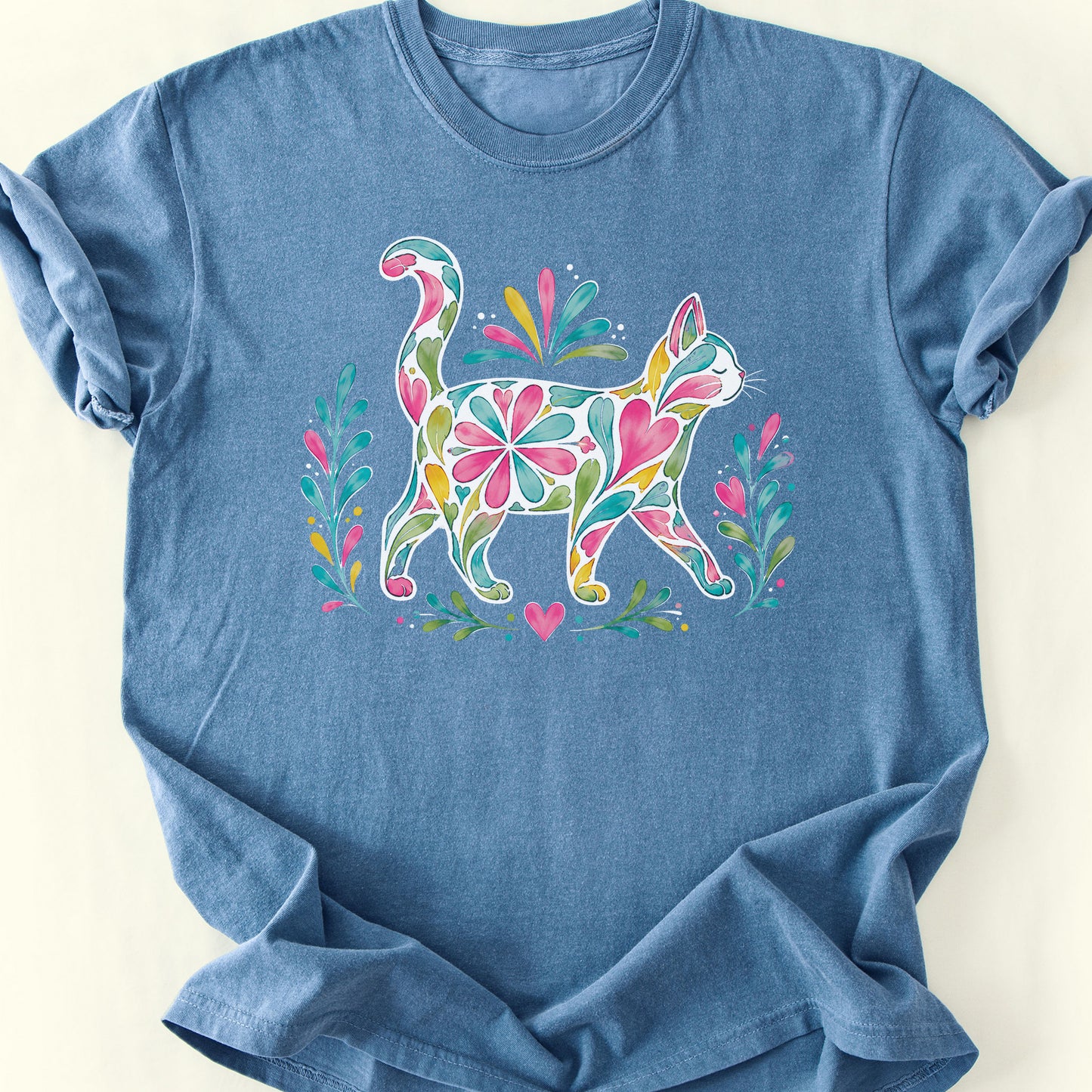 Wild at Heart T-Shirt — Blue Jean