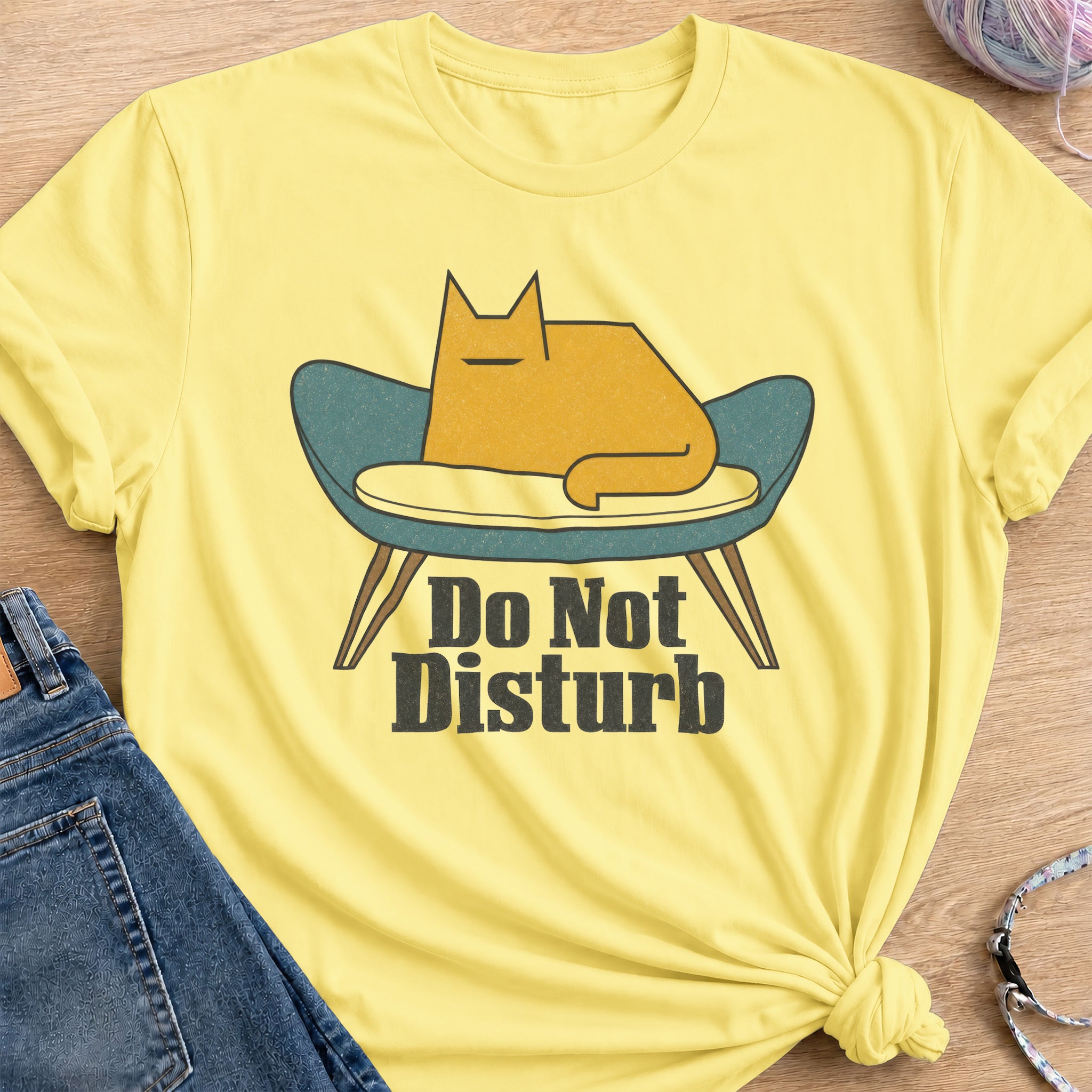 Do Not Disturb T-Shirt — Cornsilk