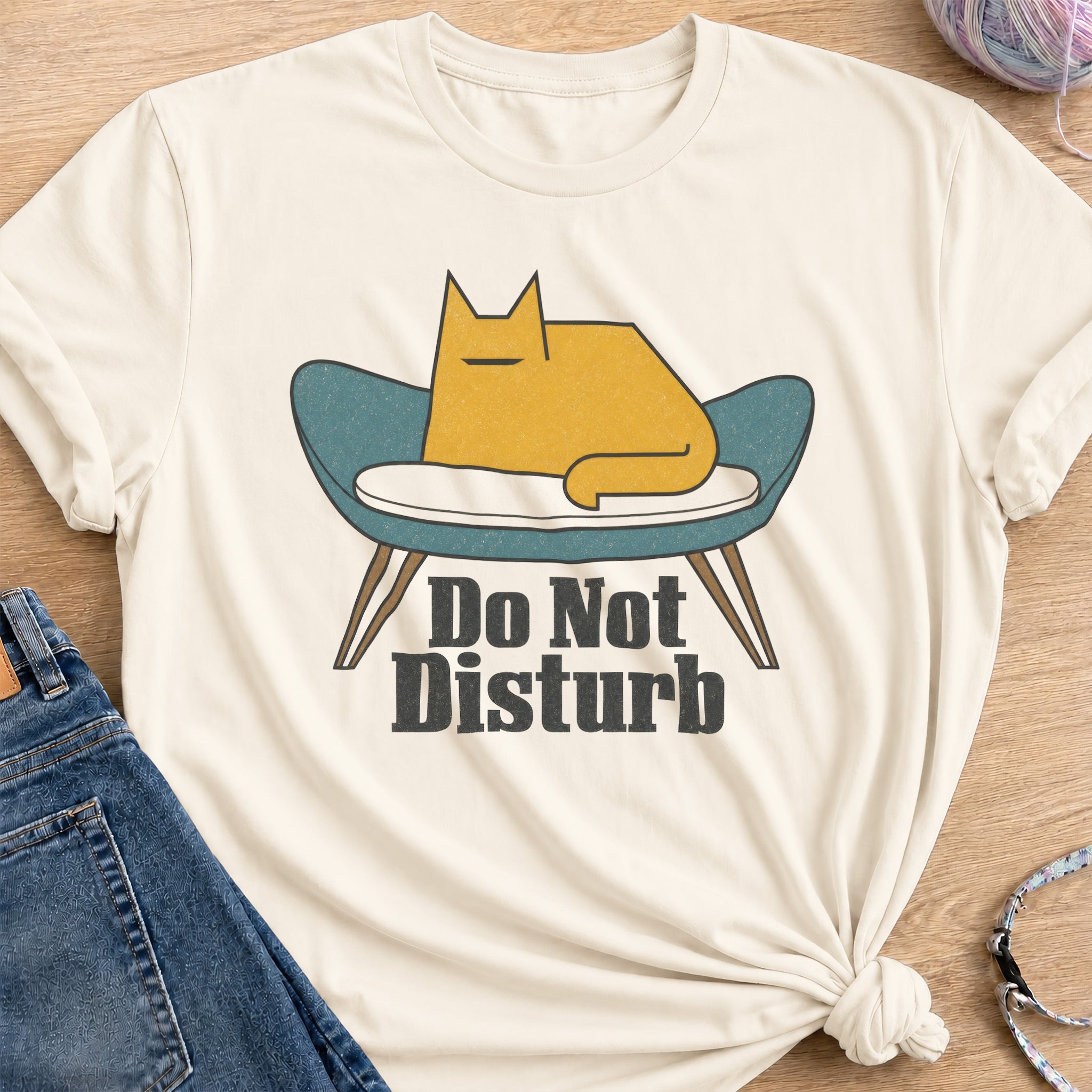 Do Not Disturb T-Shirt — Natural
