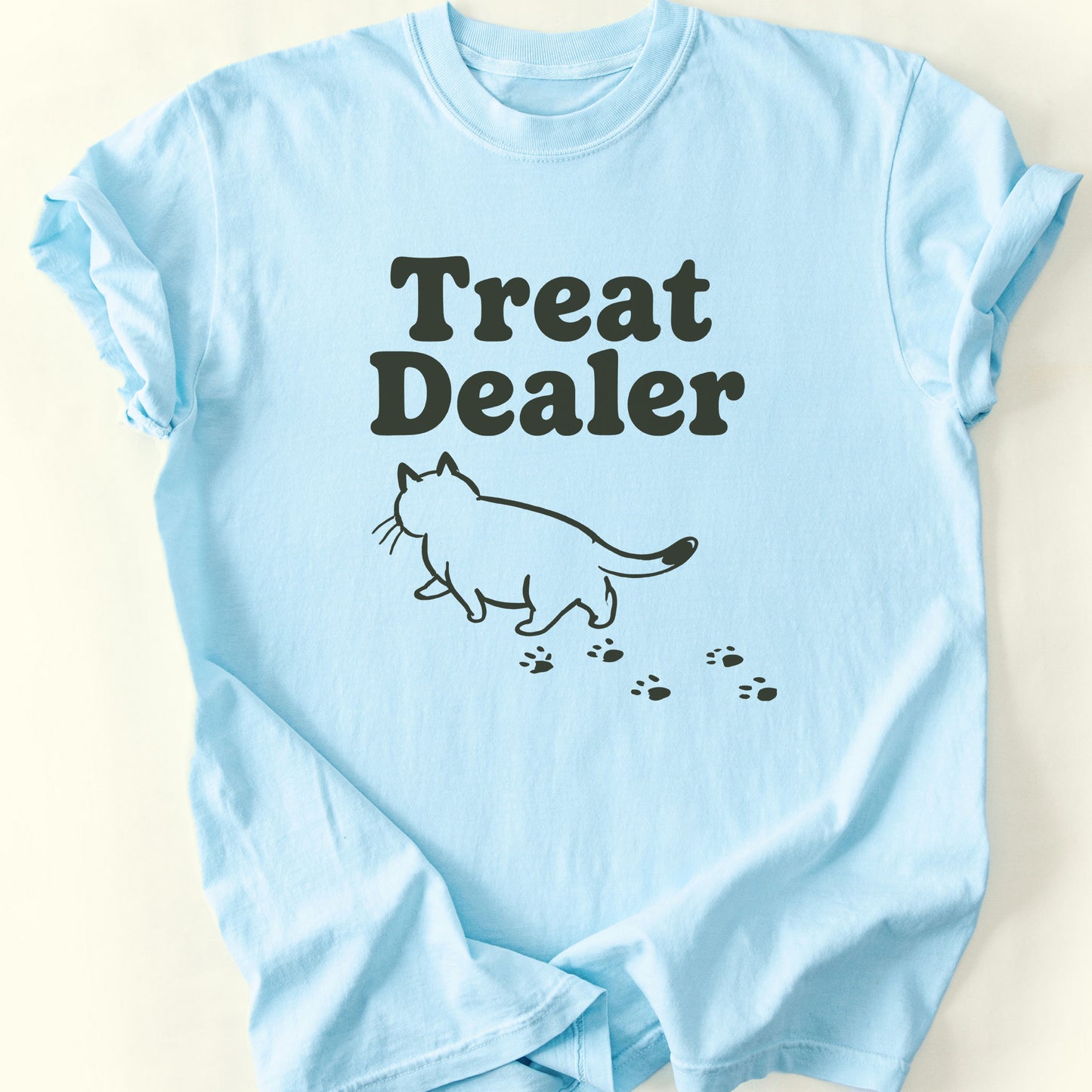 Treat Dealer T-Shirt — Chambray