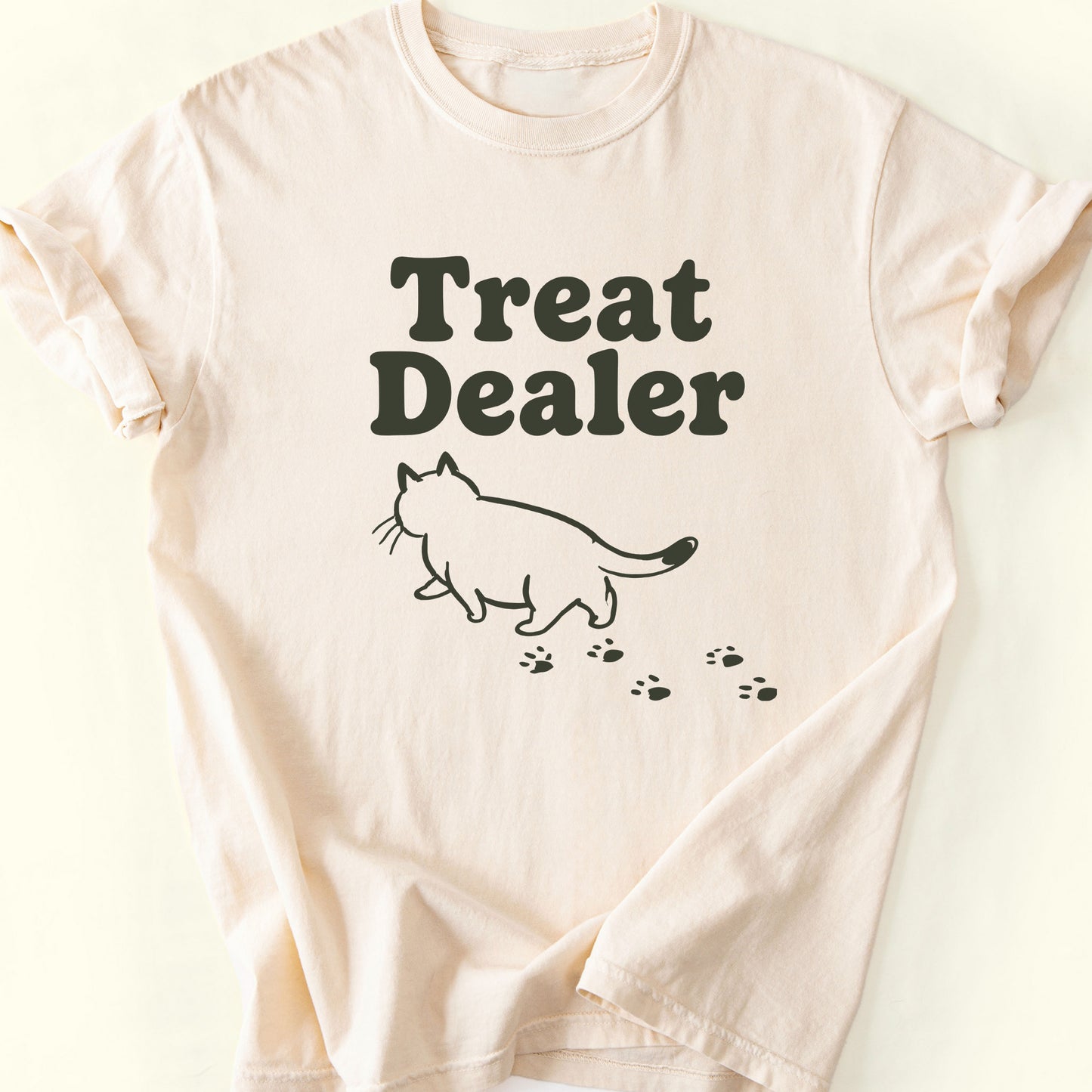 Treat Dealer T-Shirt — Ivory