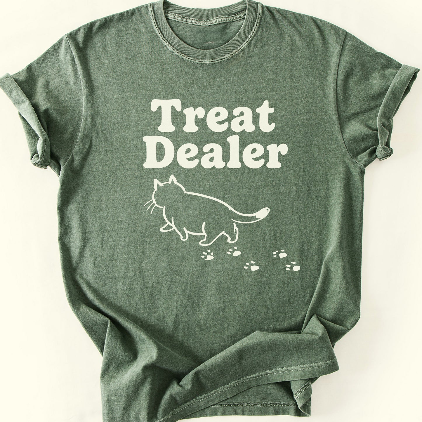 Treat Dealer T-Shirt — Moss