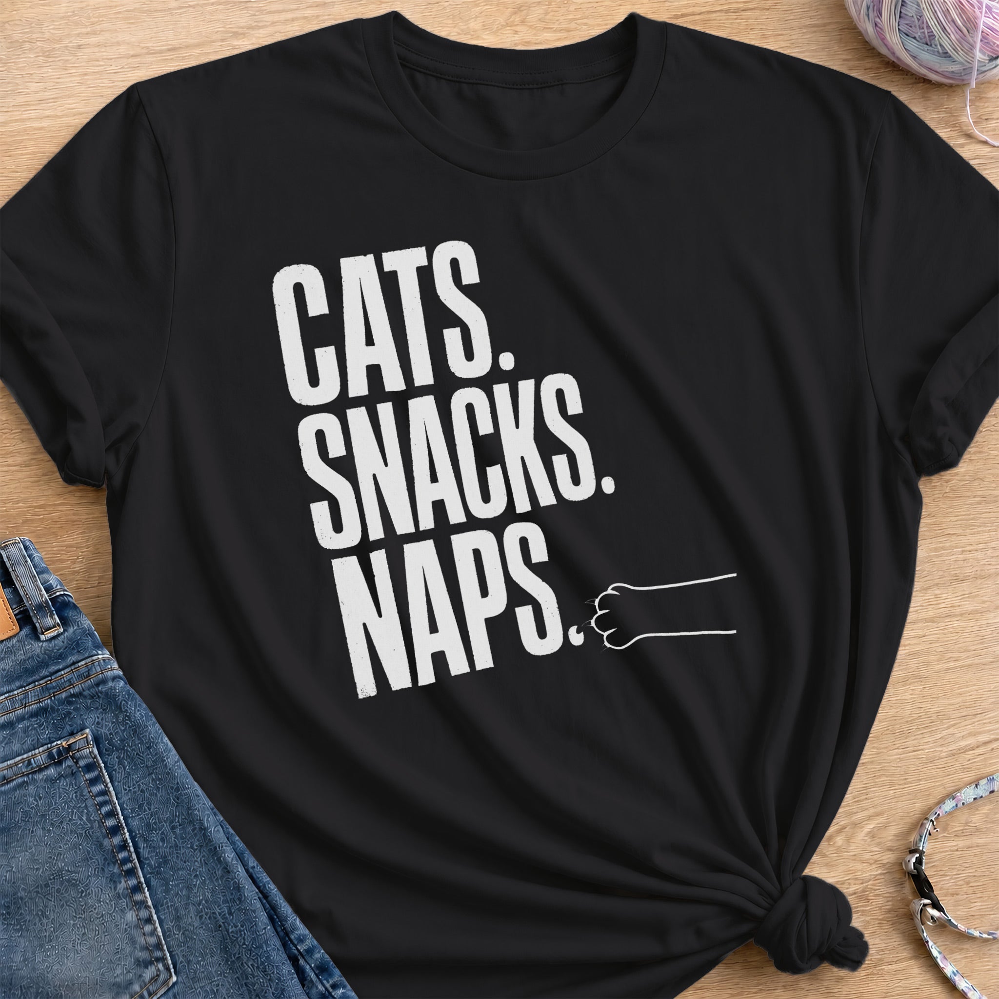 Essentials T-Shirt — Black
