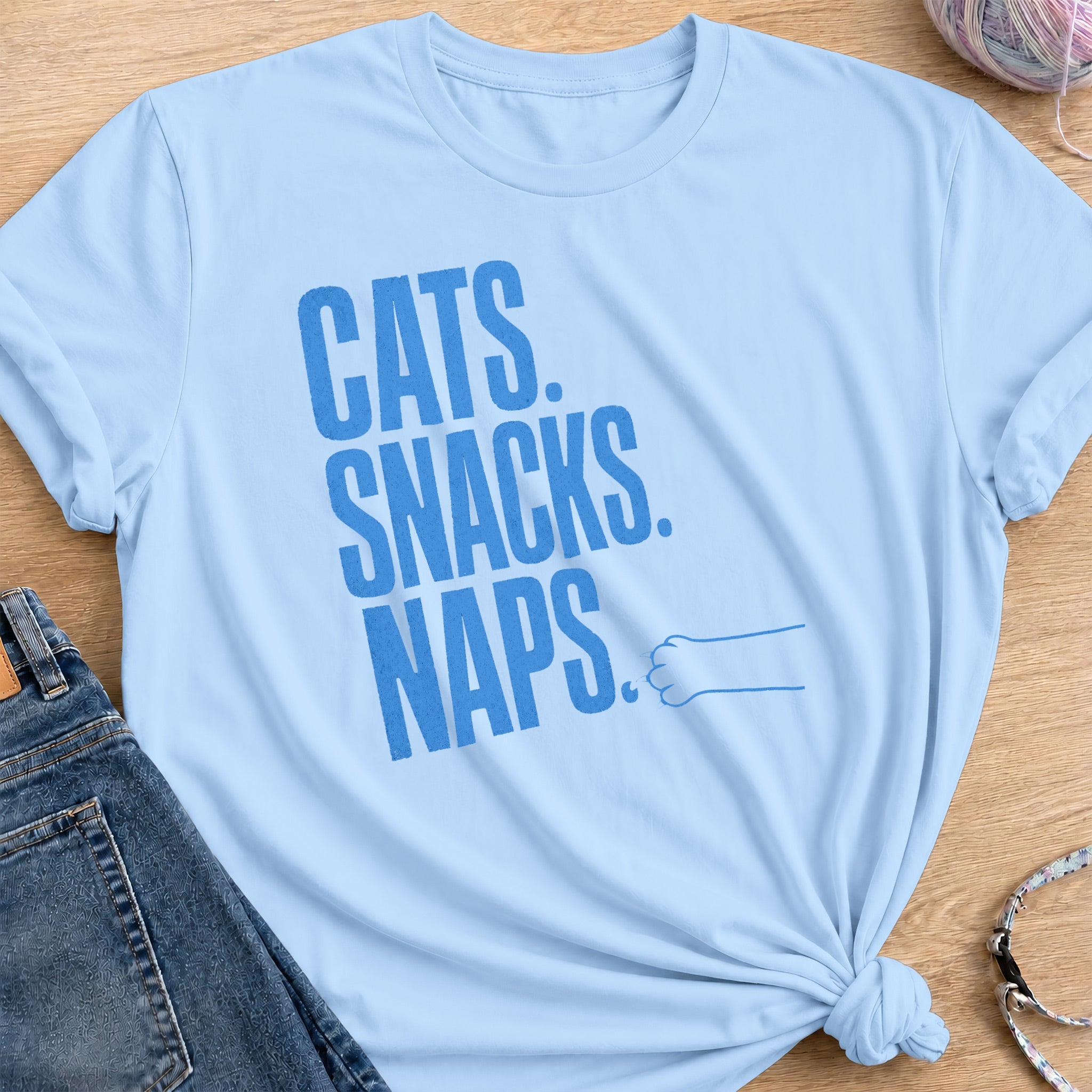 Essentials T-Shirt — Light Blue