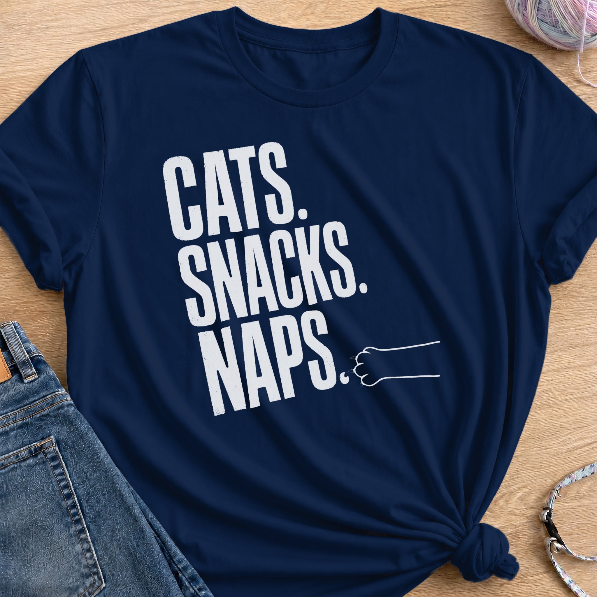 Essentials T-Shirt — Navy