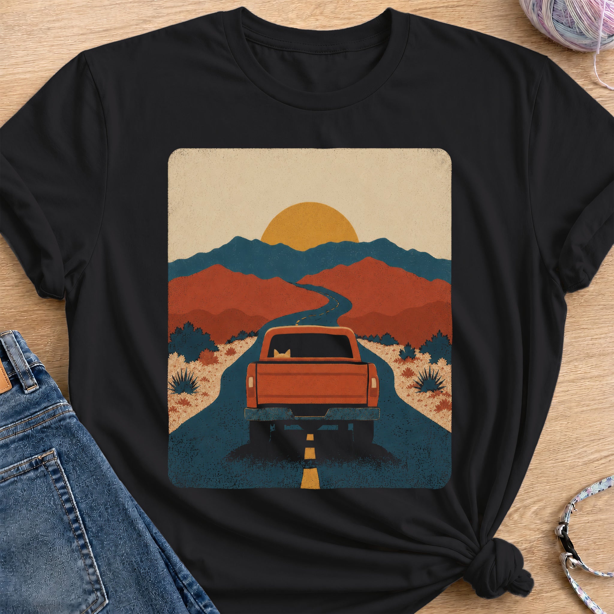 Adventure T-Shirt — Black