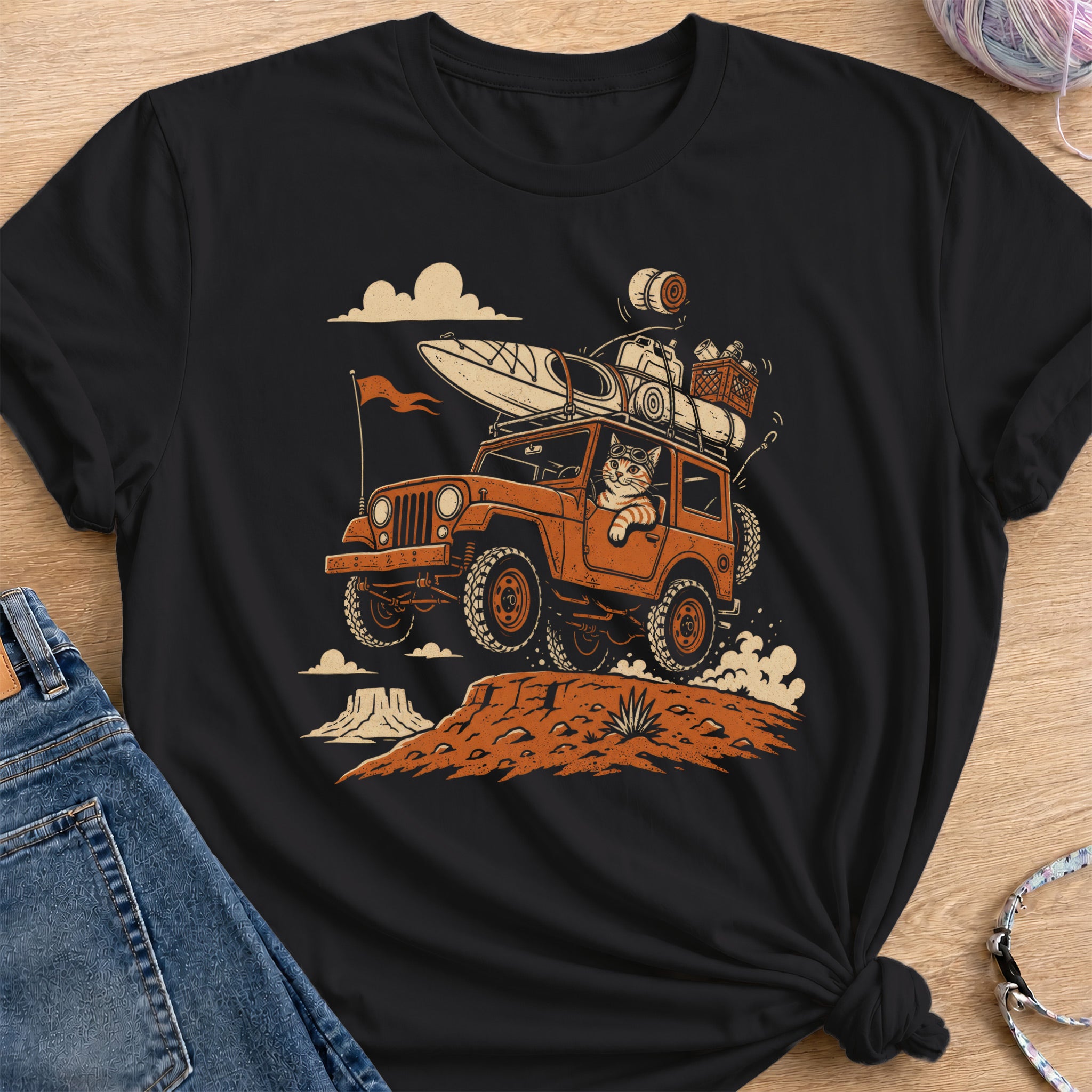 Desert Driver T-Shirt — Black