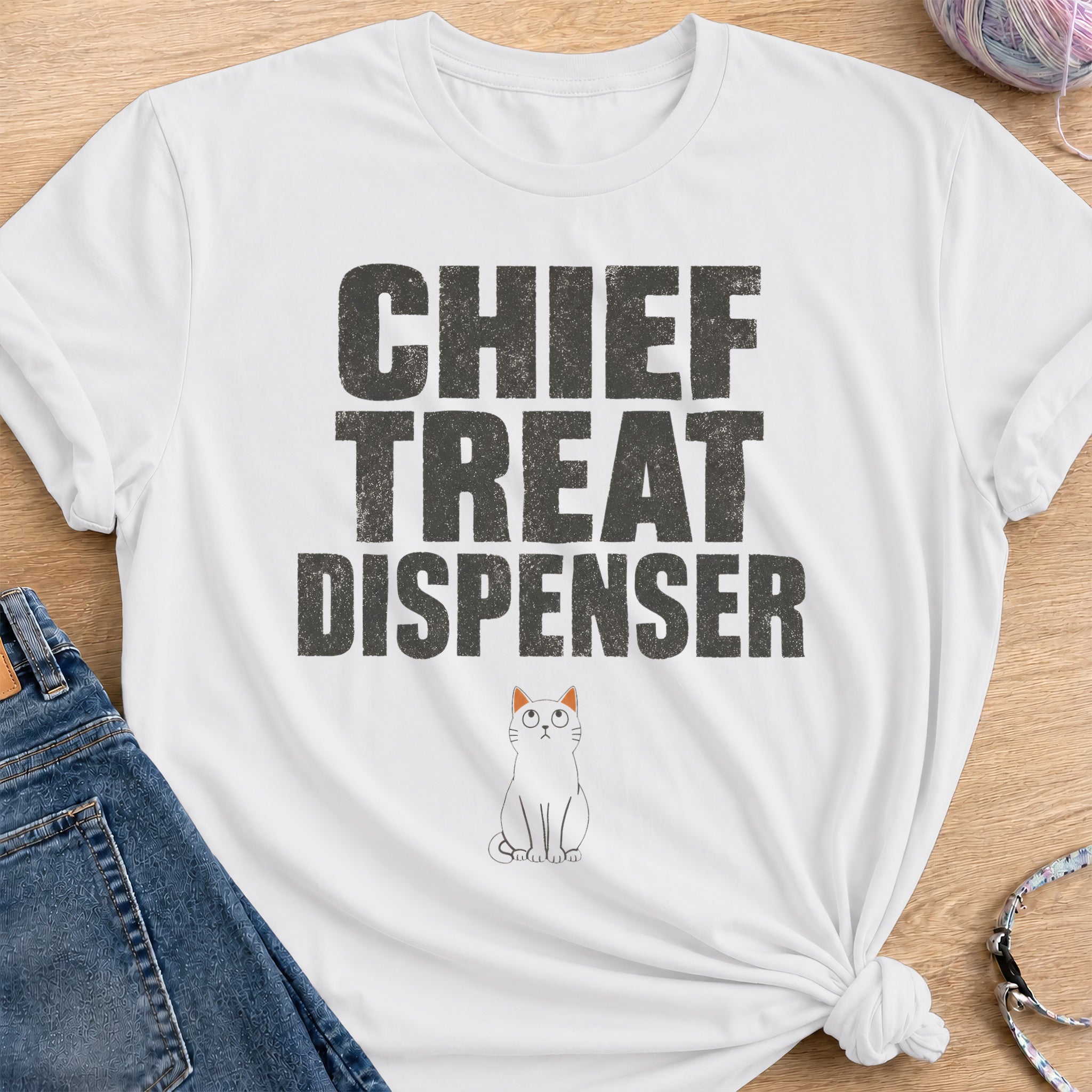 Treat Dispenser T-Shirt — White