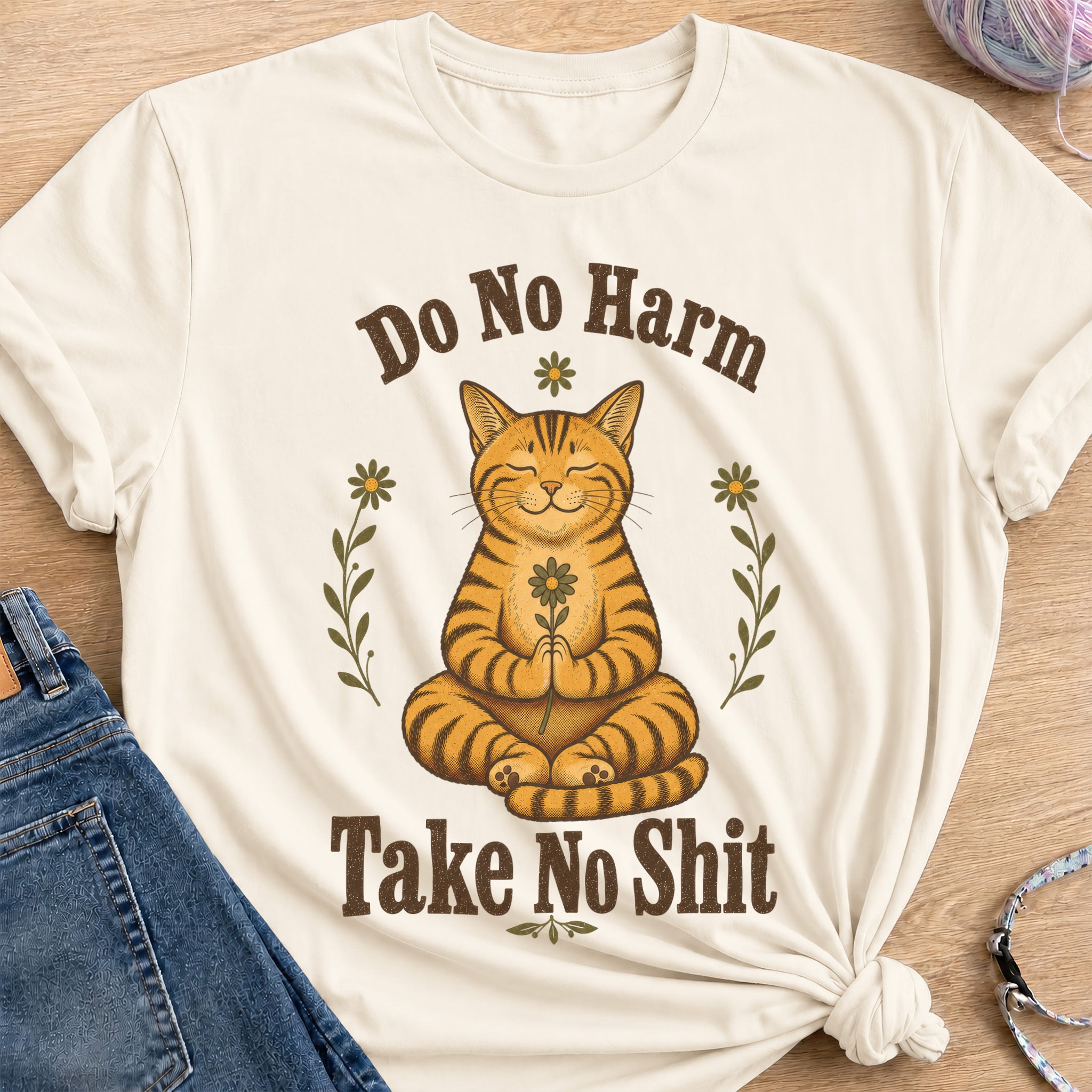 Take No Shit T-Shirt — Natural