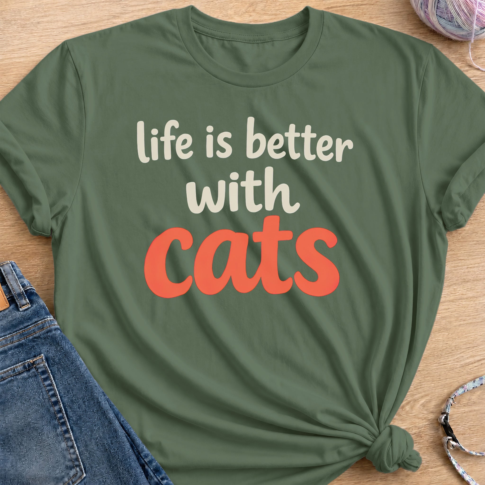 Better Life T-Shirt — Military Green