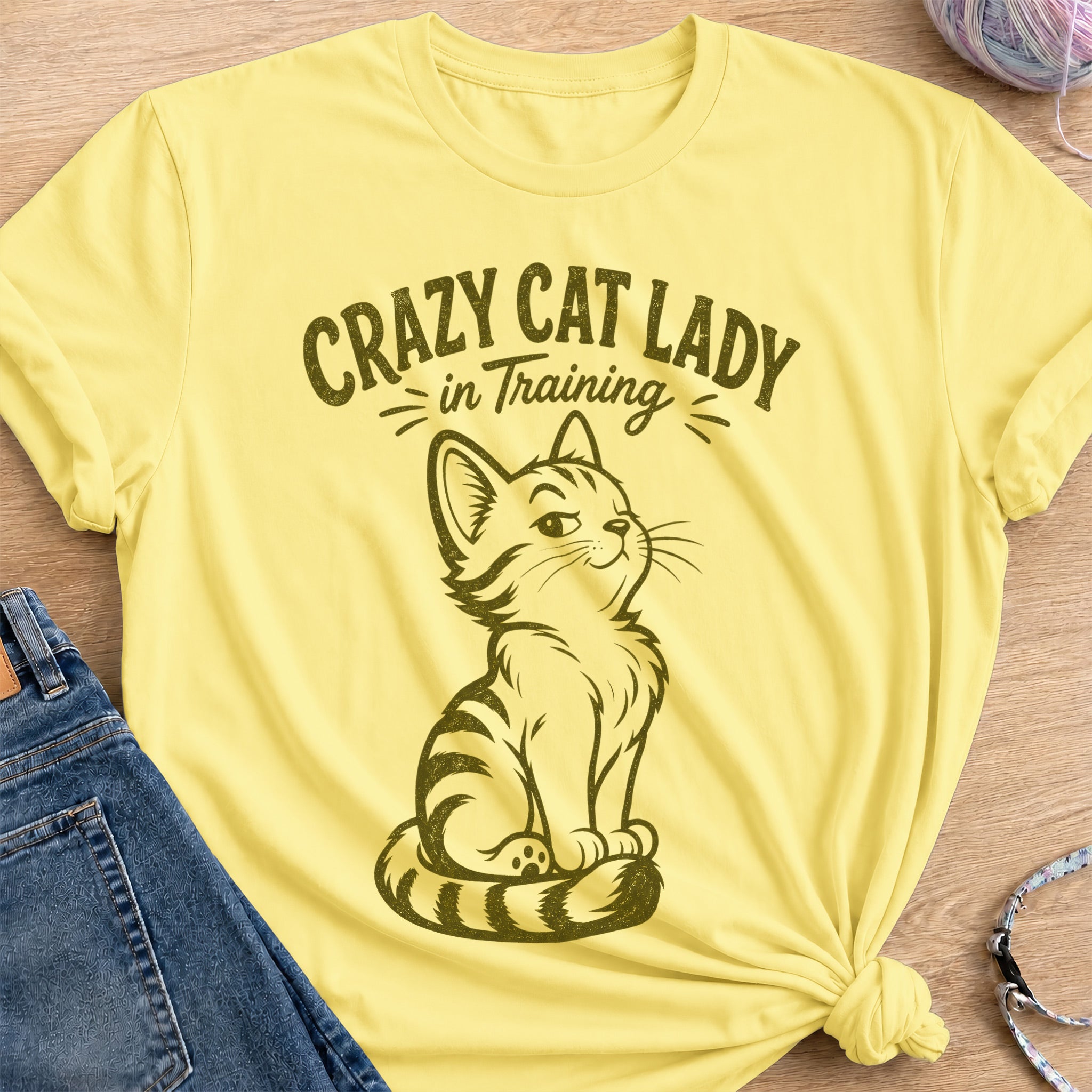Training T-Shirt — Cornsilk