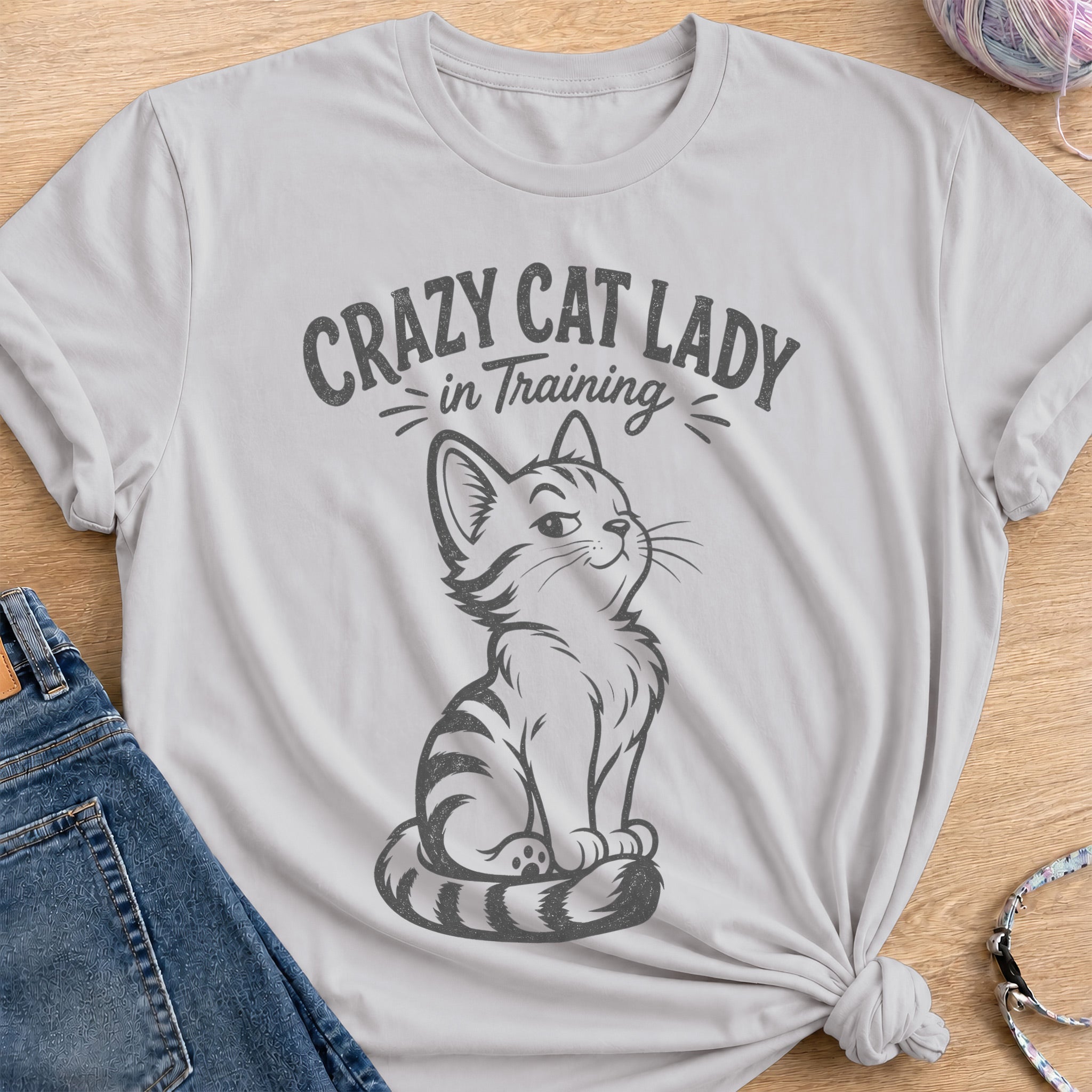 Training T-Shirt — Ice Grey