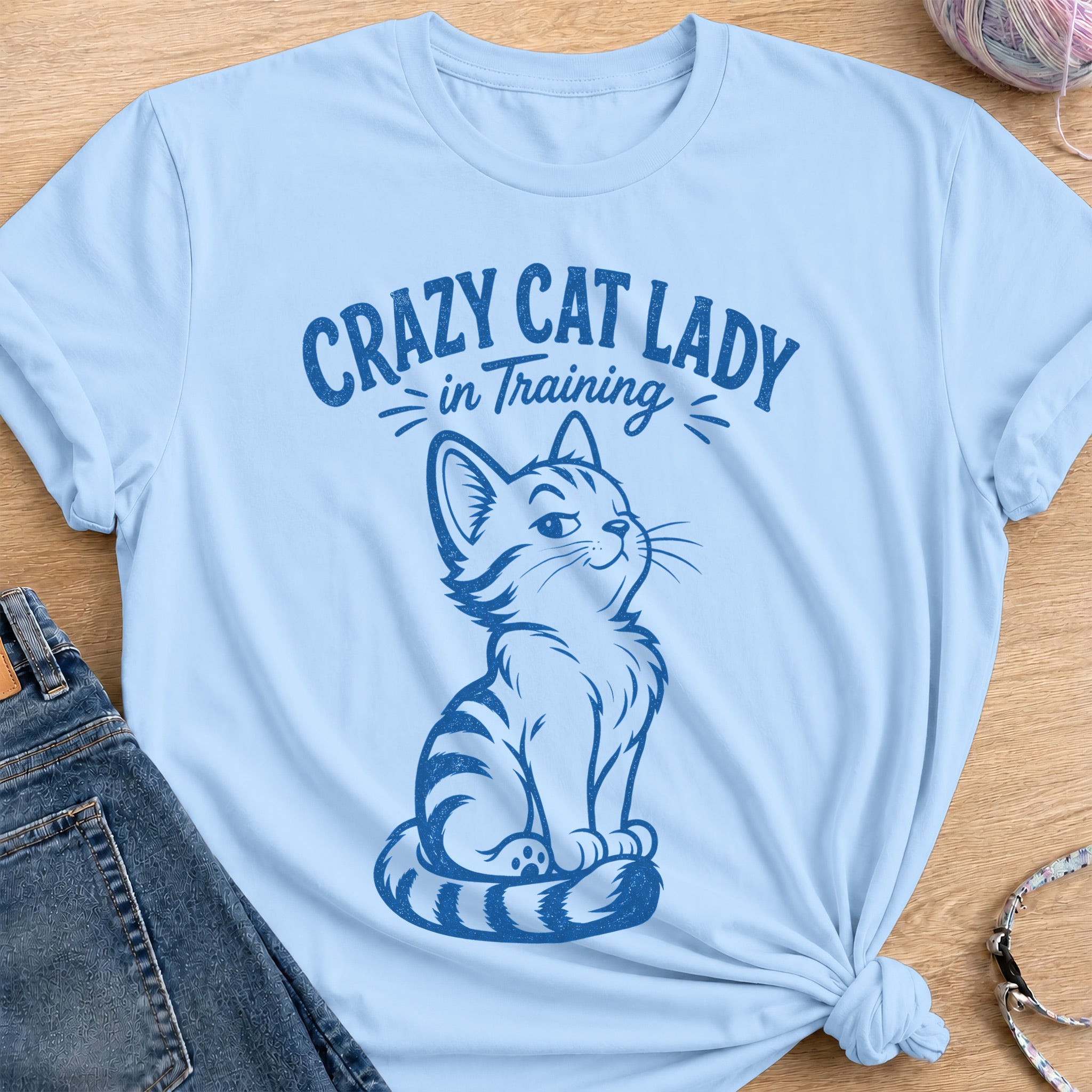 Training T-Shirt — Light Blue