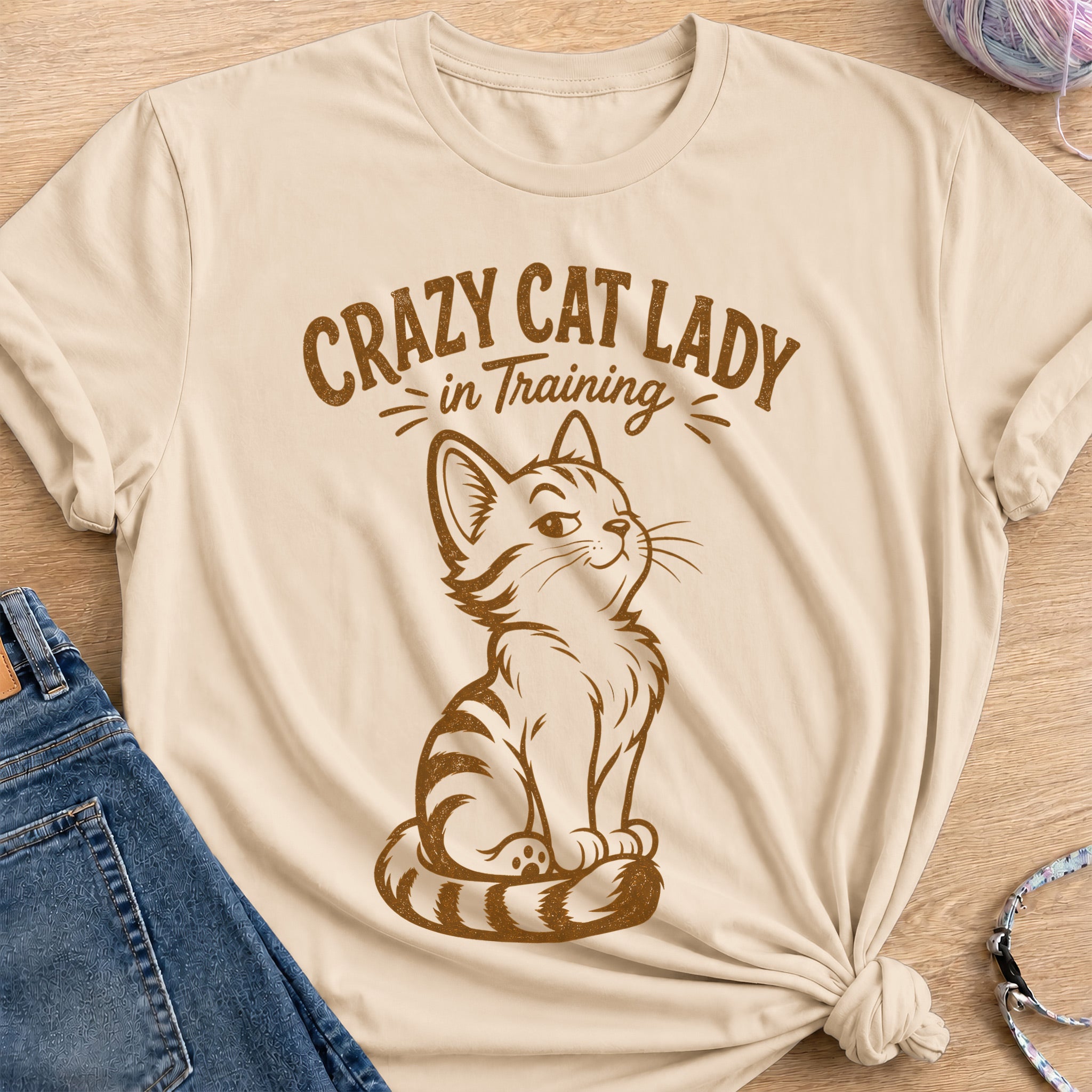 Training T-Shirt — Sand