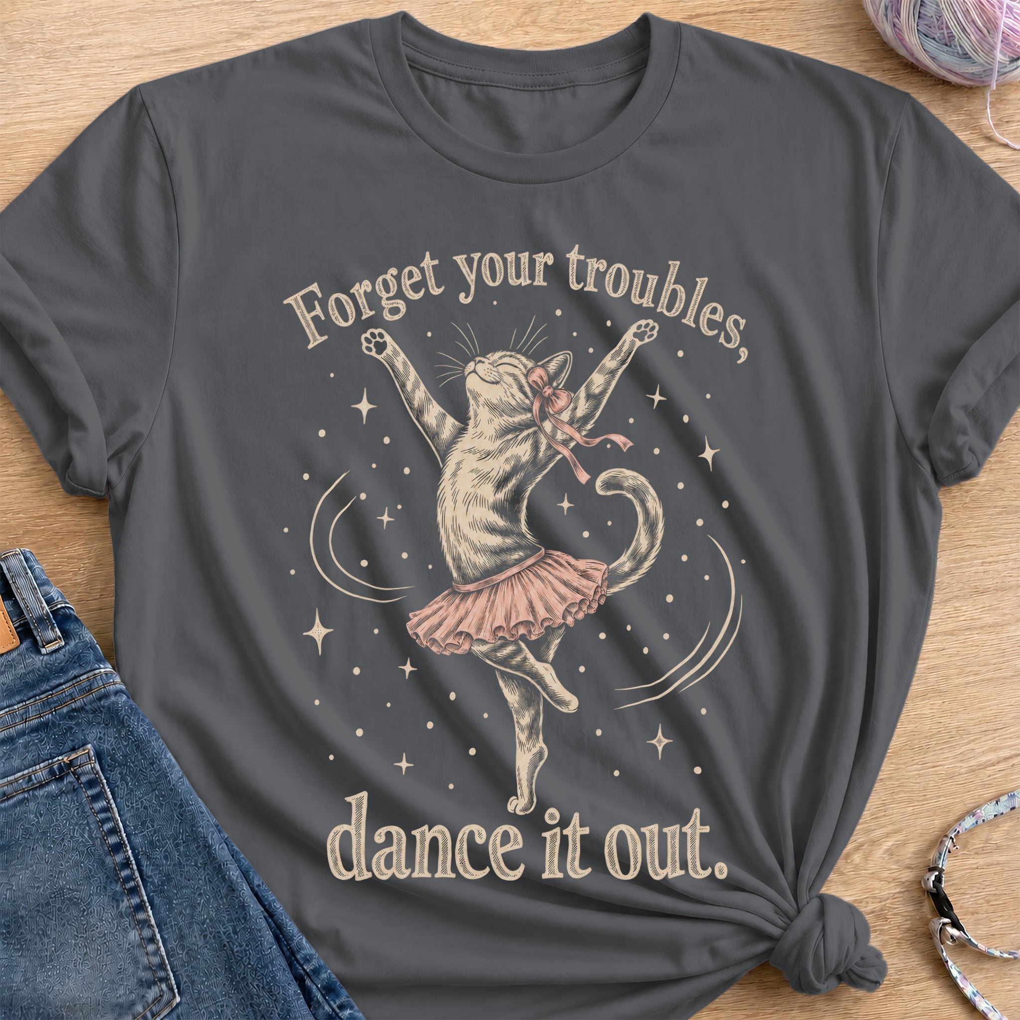 Dance T-Shirt — Charcoal