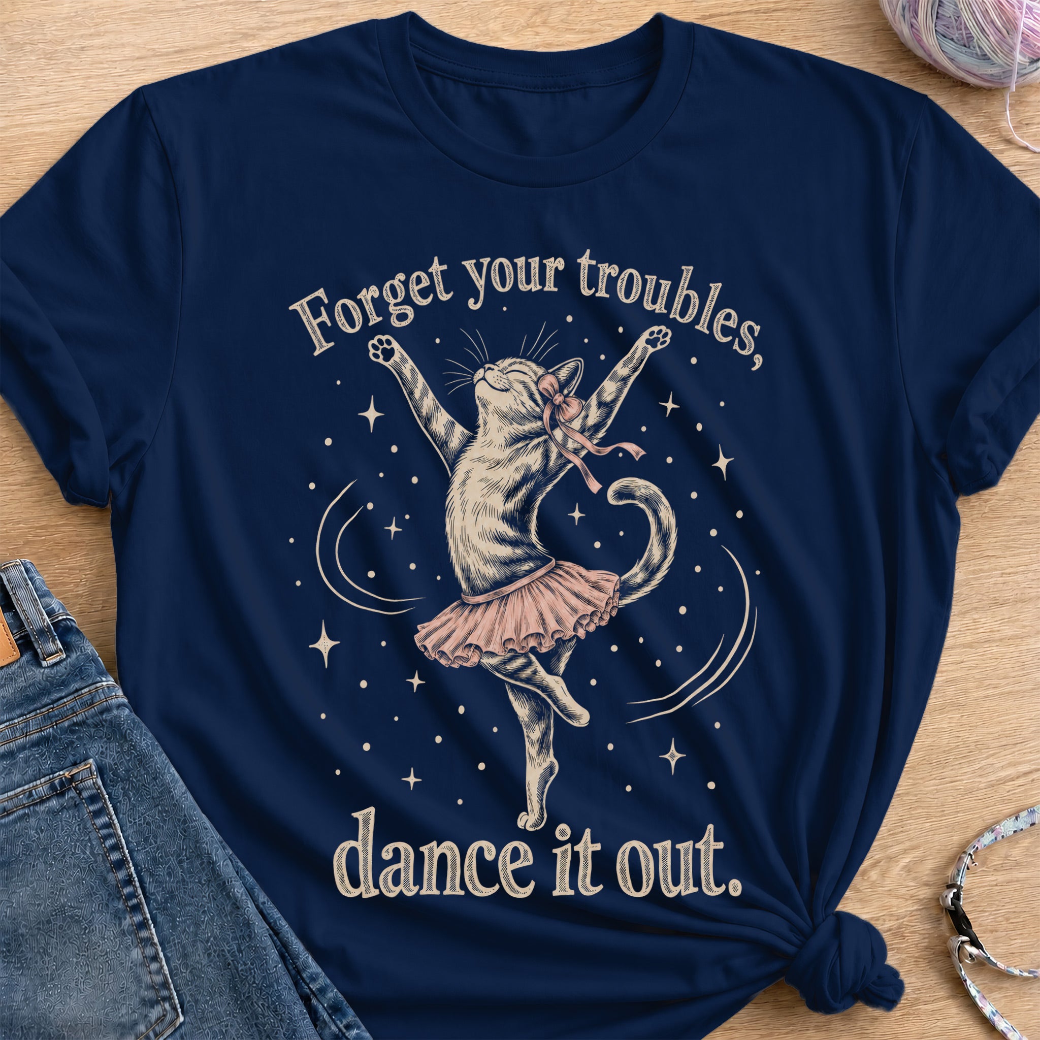 Dance T-Shirt — Navy