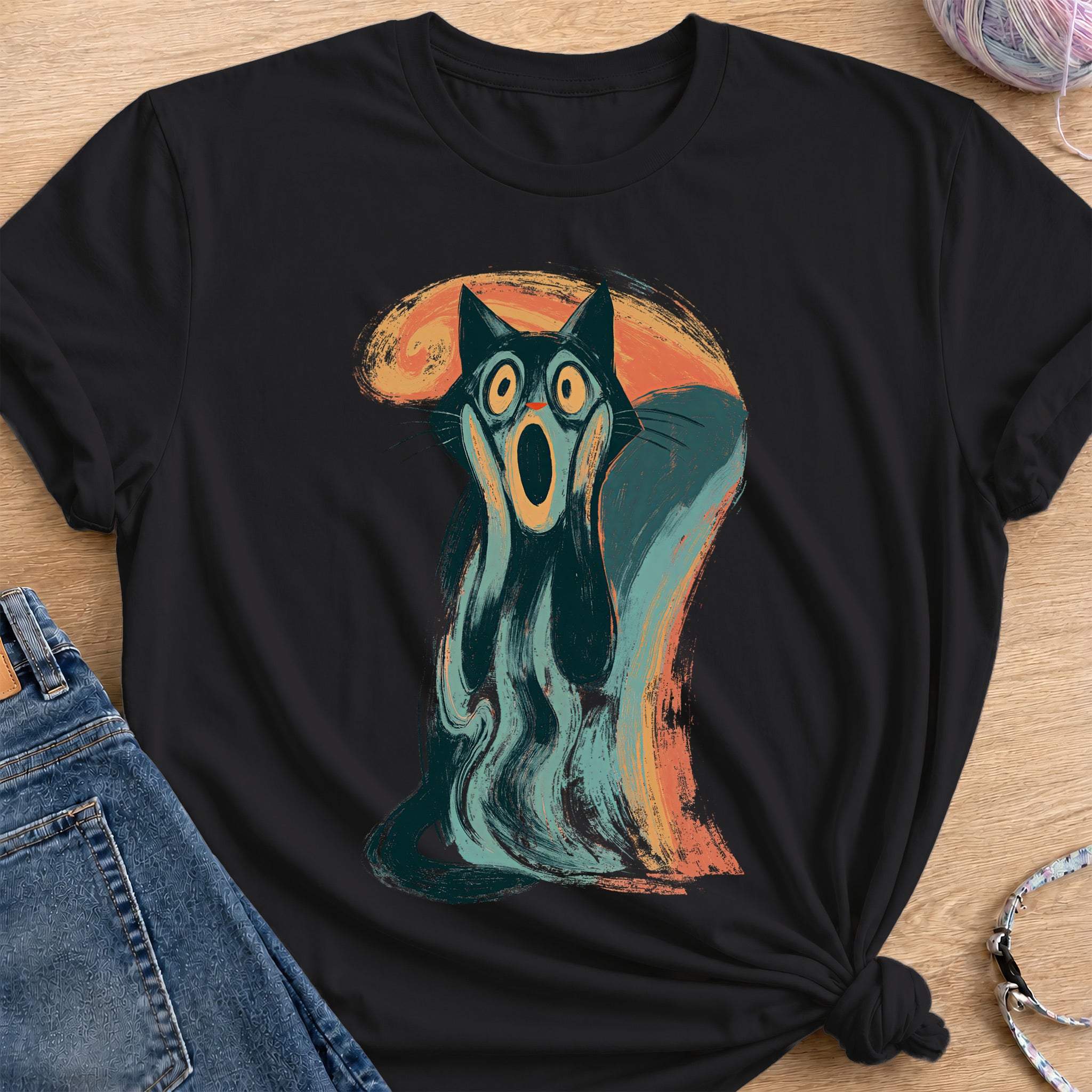 The Scream T-Shirt — Black