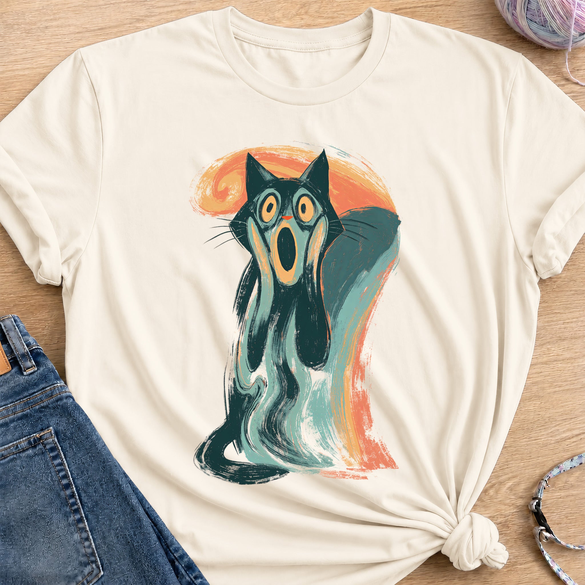 The Scream T-Shirt — Natural